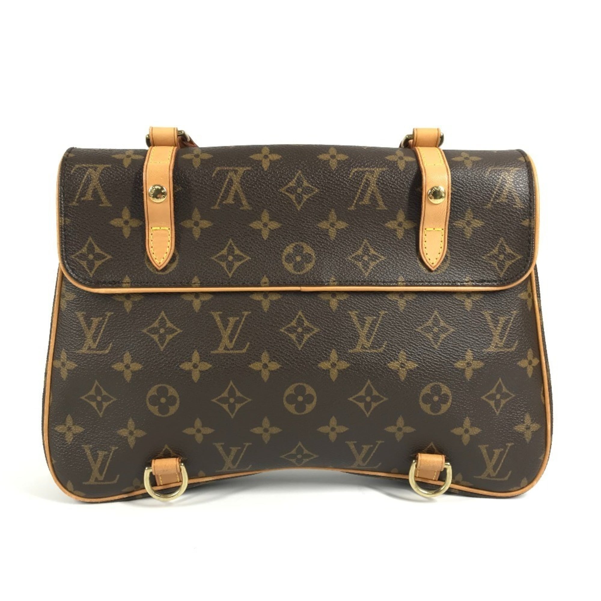 Louis Vuitton Brown Monogram Canvas Handbag (Pre-Owned)
