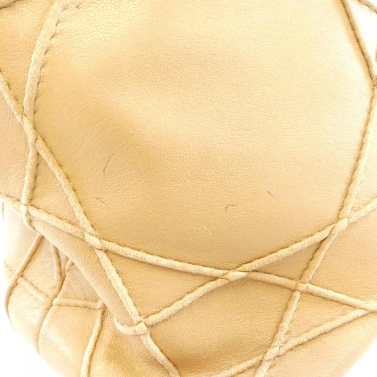 Christian Dior Beige Leather Handbag (Pre-Owned)