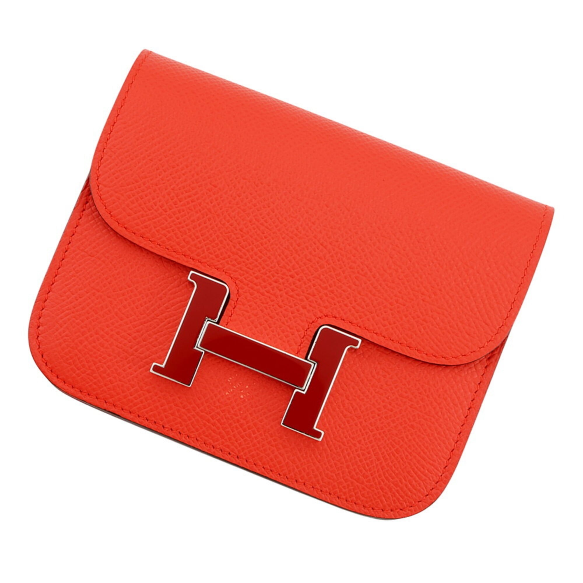 Hermes Capucine Epsom Leather Coin Purse/Coin Case (Pre-Owned)