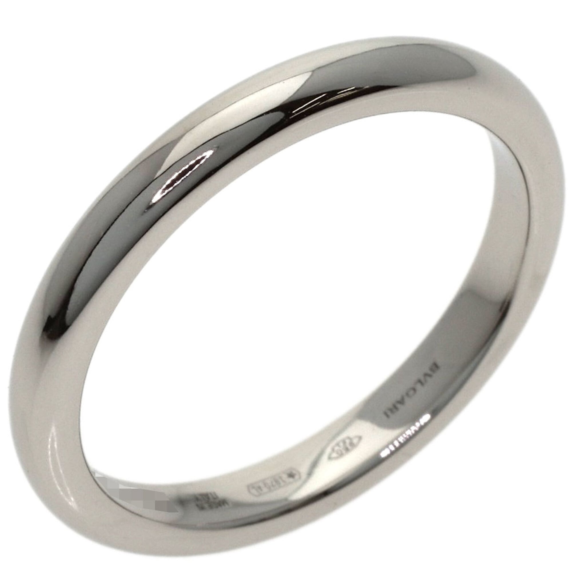 Bvlgari Platinum 950 Wedding Ring (Pre-Owned)