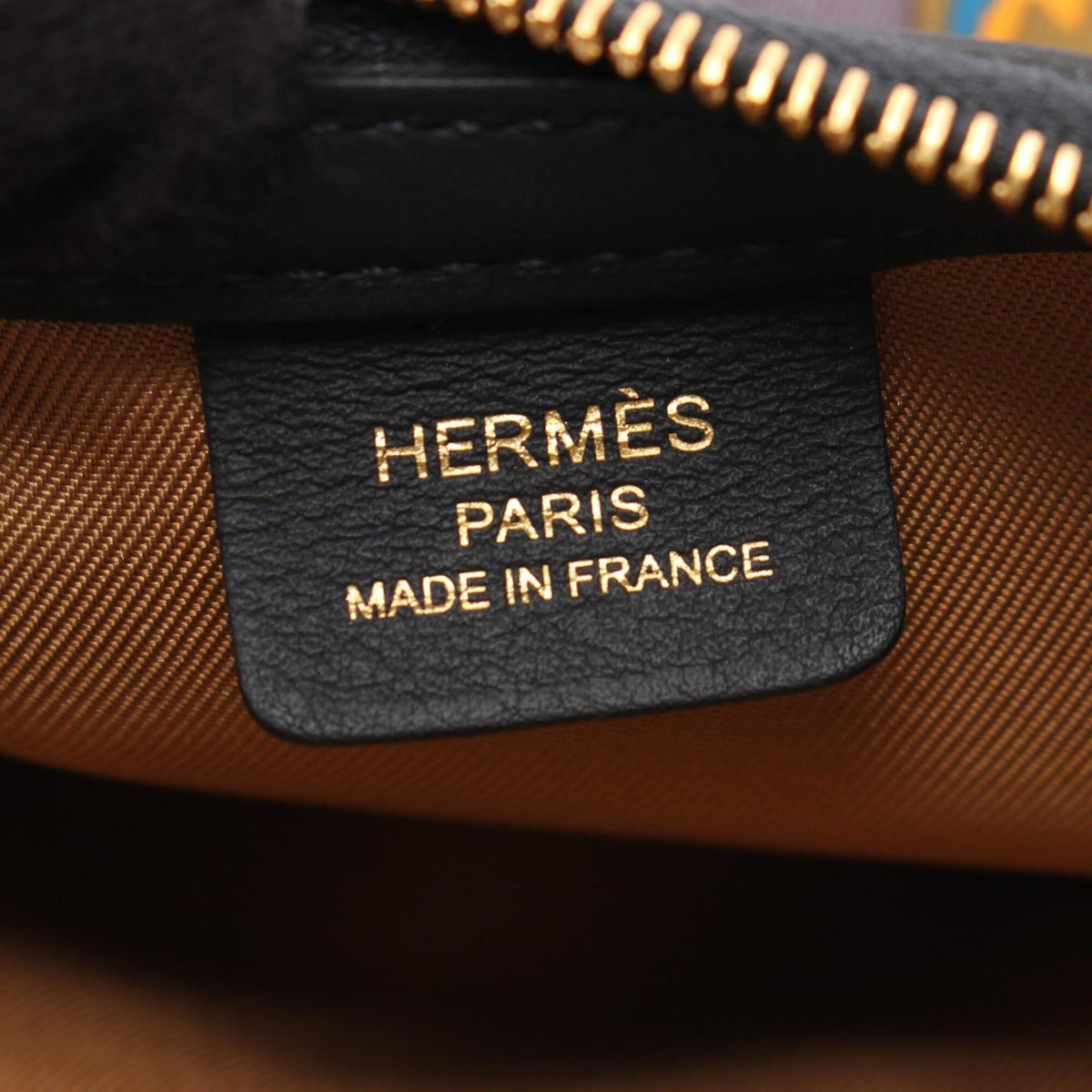 Hermes Multi-Color Navy Silk Swift Leather Handbag Shoulder Bag (Pre-Owned)
