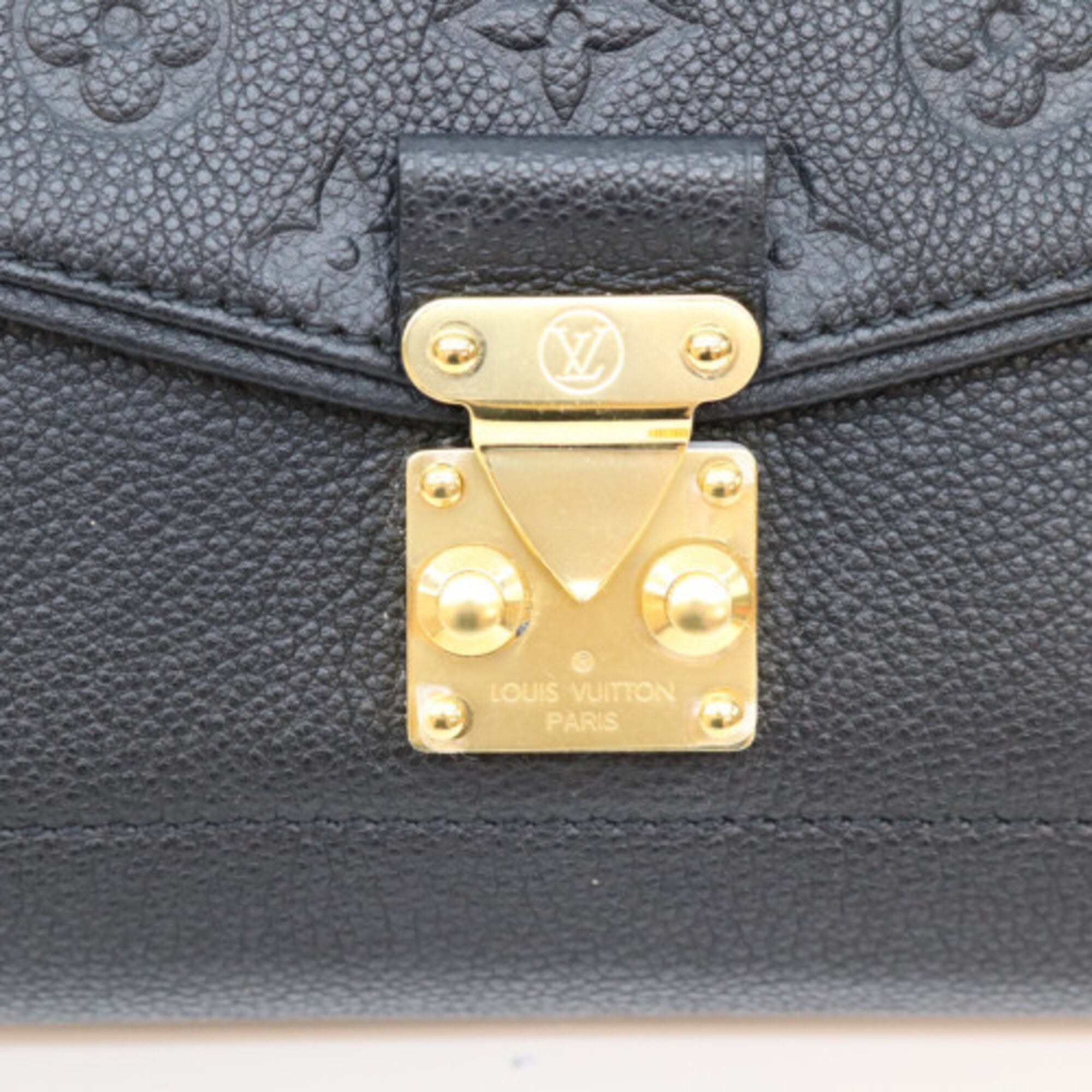 Louis Vuitton Black Monogram Empreinte Shoulder Bag (Pre-Owned)