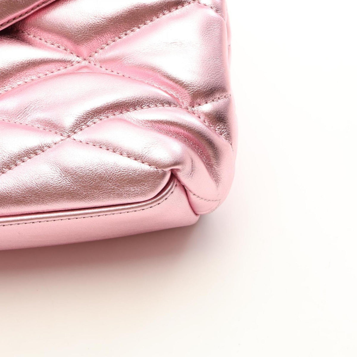 Yves Saint Laurent Pink Leather Clutch Bag (Pre-Owned)