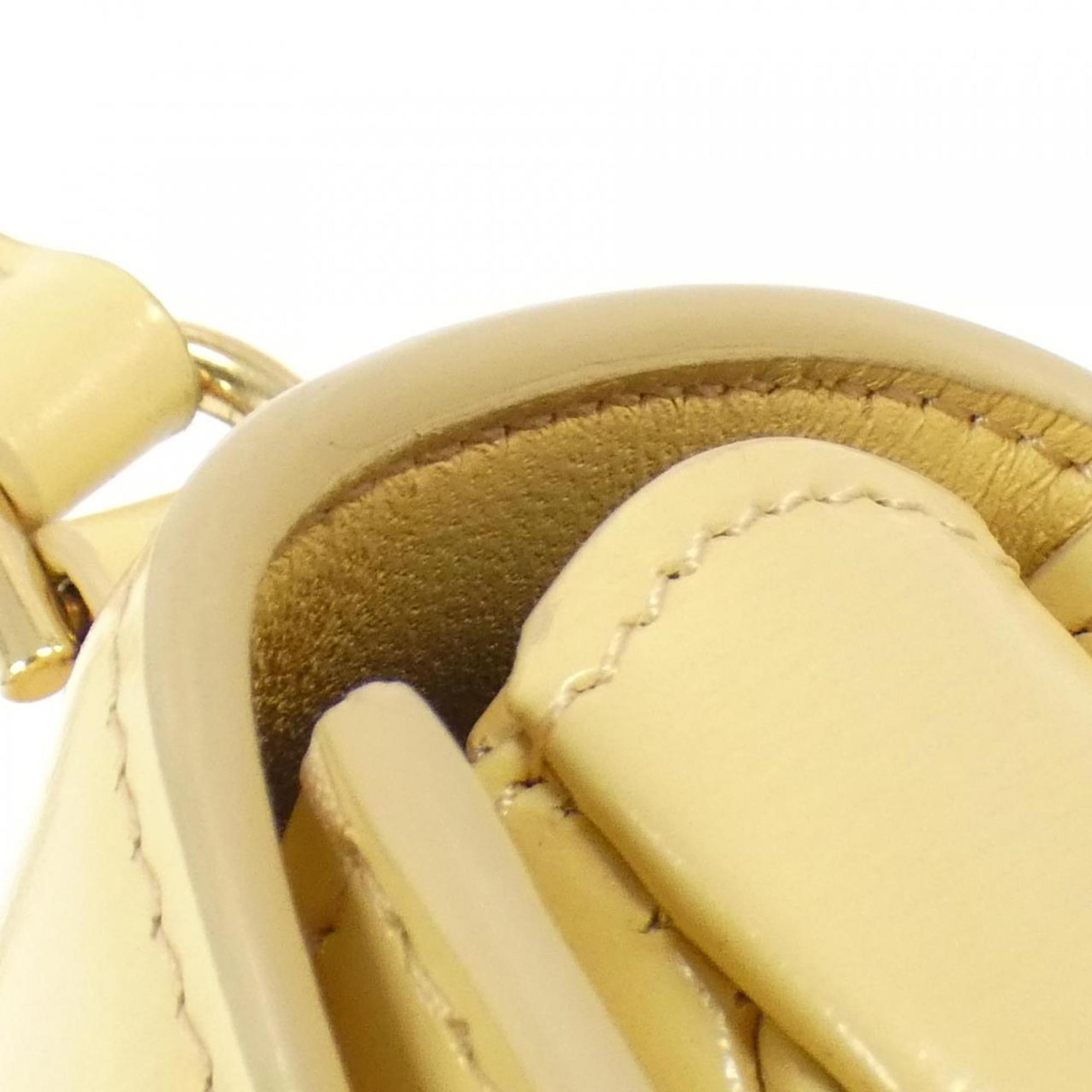 Celine Gold Leather Shoulder Bag (Pre-Owned)