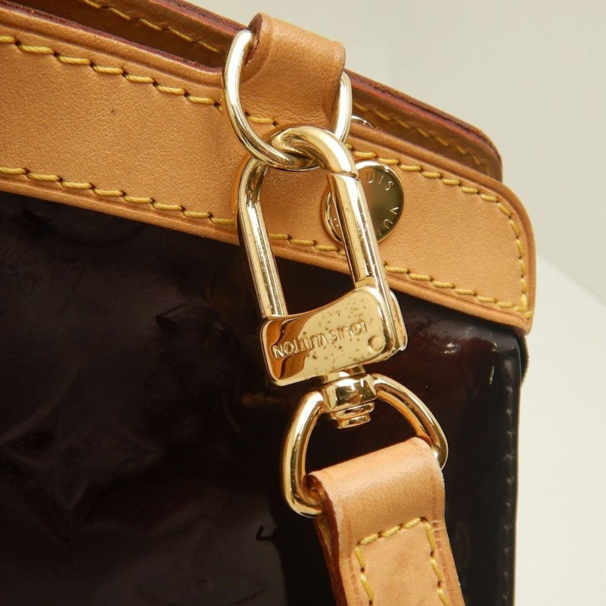 Louis Vuitton Monogram Vernis Amarante Monogram Vernis Handbag (Pre-Owned)