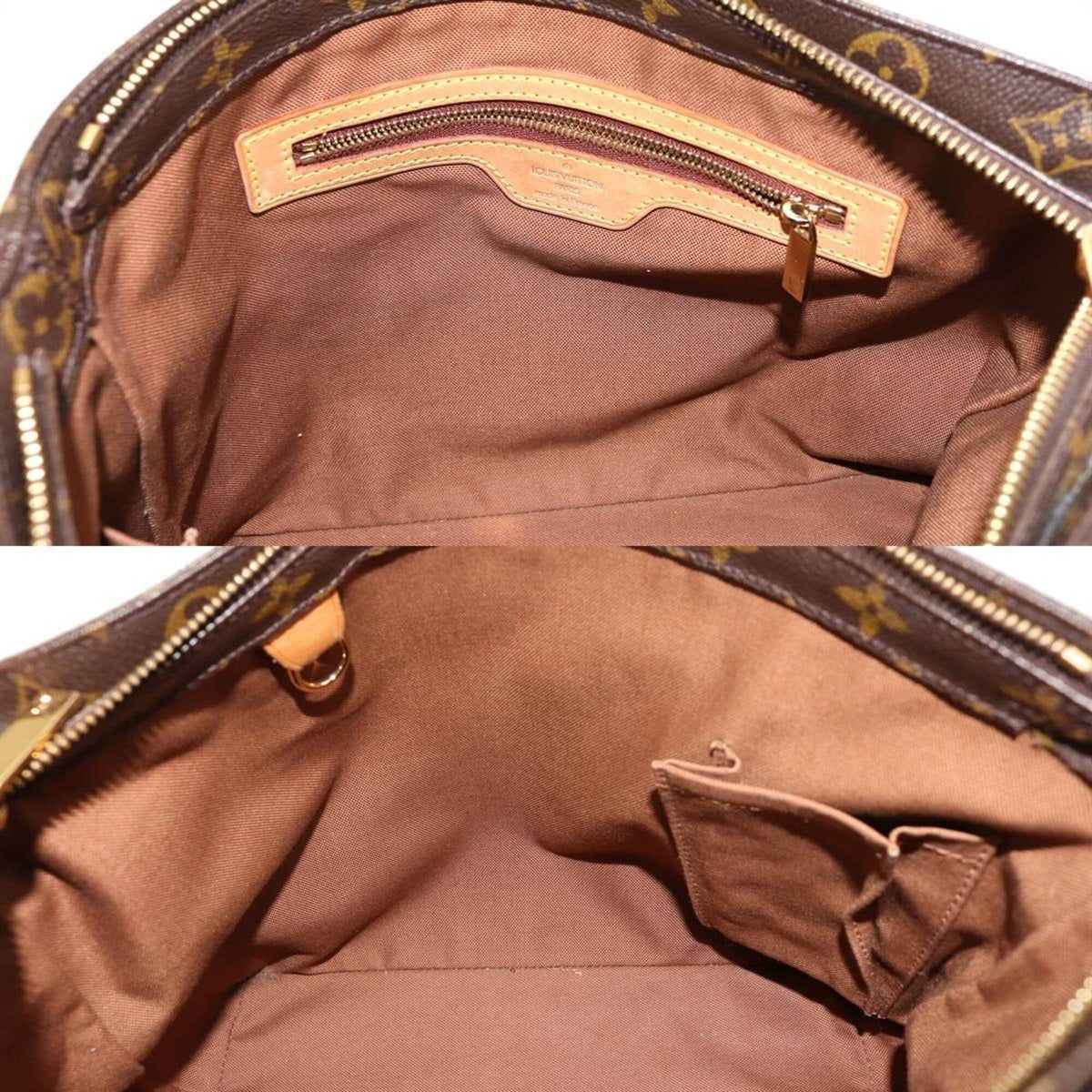 Louis Vuitton Brown Monogram Tote Bag (Pre-Owned)