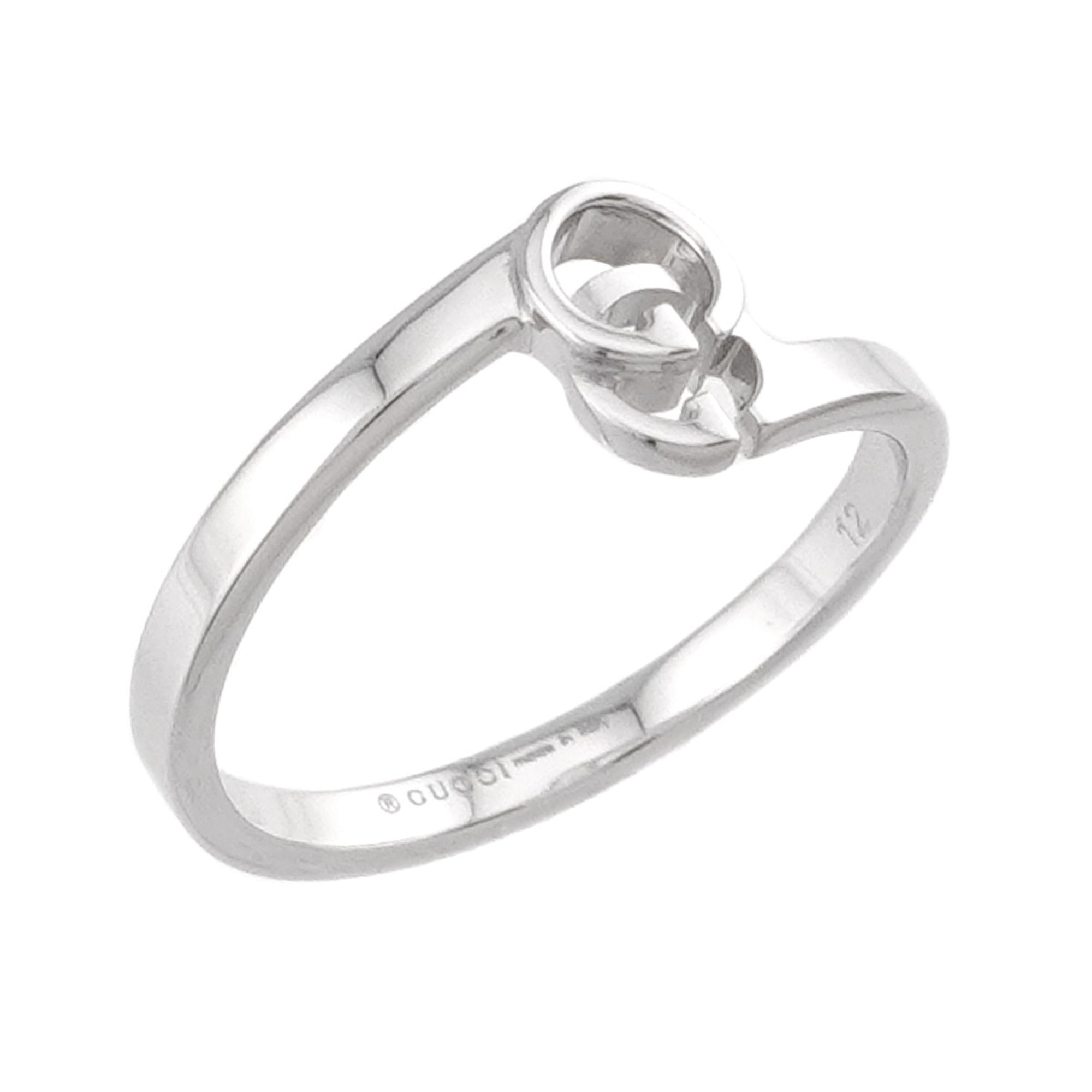 Gucci White Gold (18K) Band Ring (Pre-Owned)
