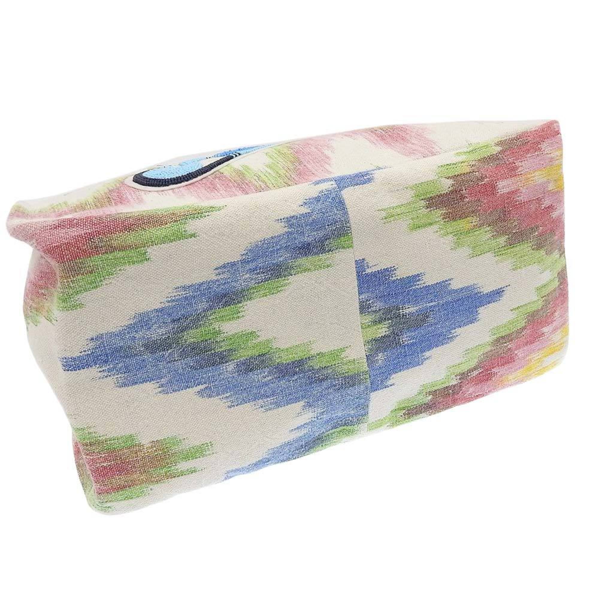 Loewe Multi-Color Canvas Handbag Tote Bag (Pre-Owned)