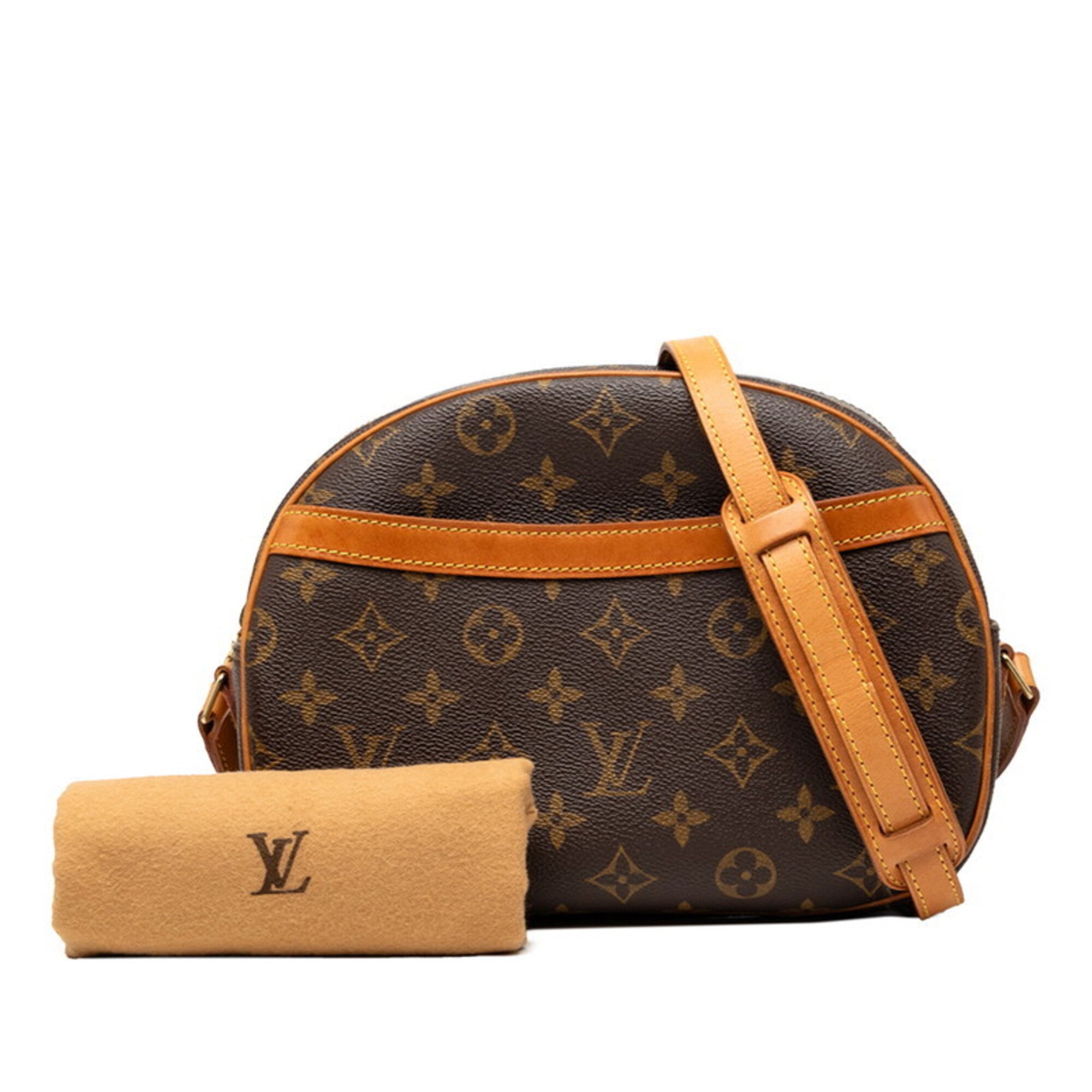 Louis Vuitton Brown Pvc Leather Shoulder Bag (Pre-Owned)