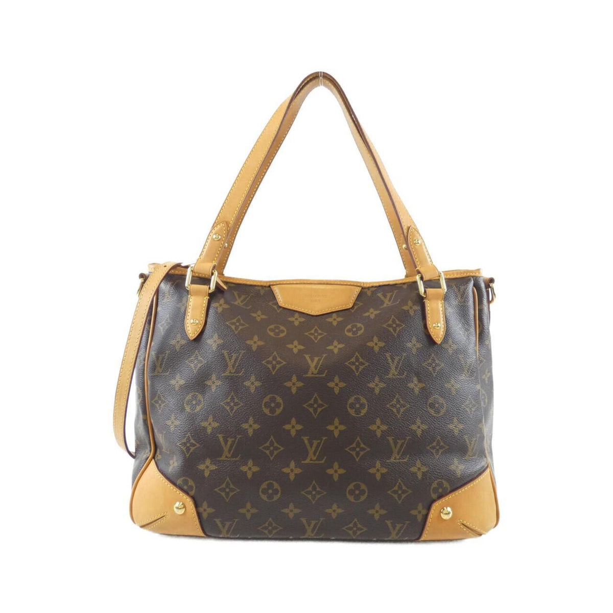 Louis Vuitton Marron Coated Canvas Handbag (Pre-Owned)