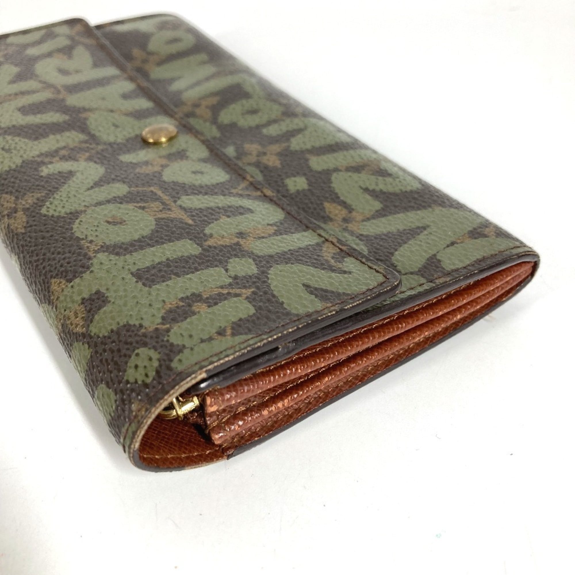 Louis Vuitton Brown Khaki Monogram Graffiti (Pre-Owned)