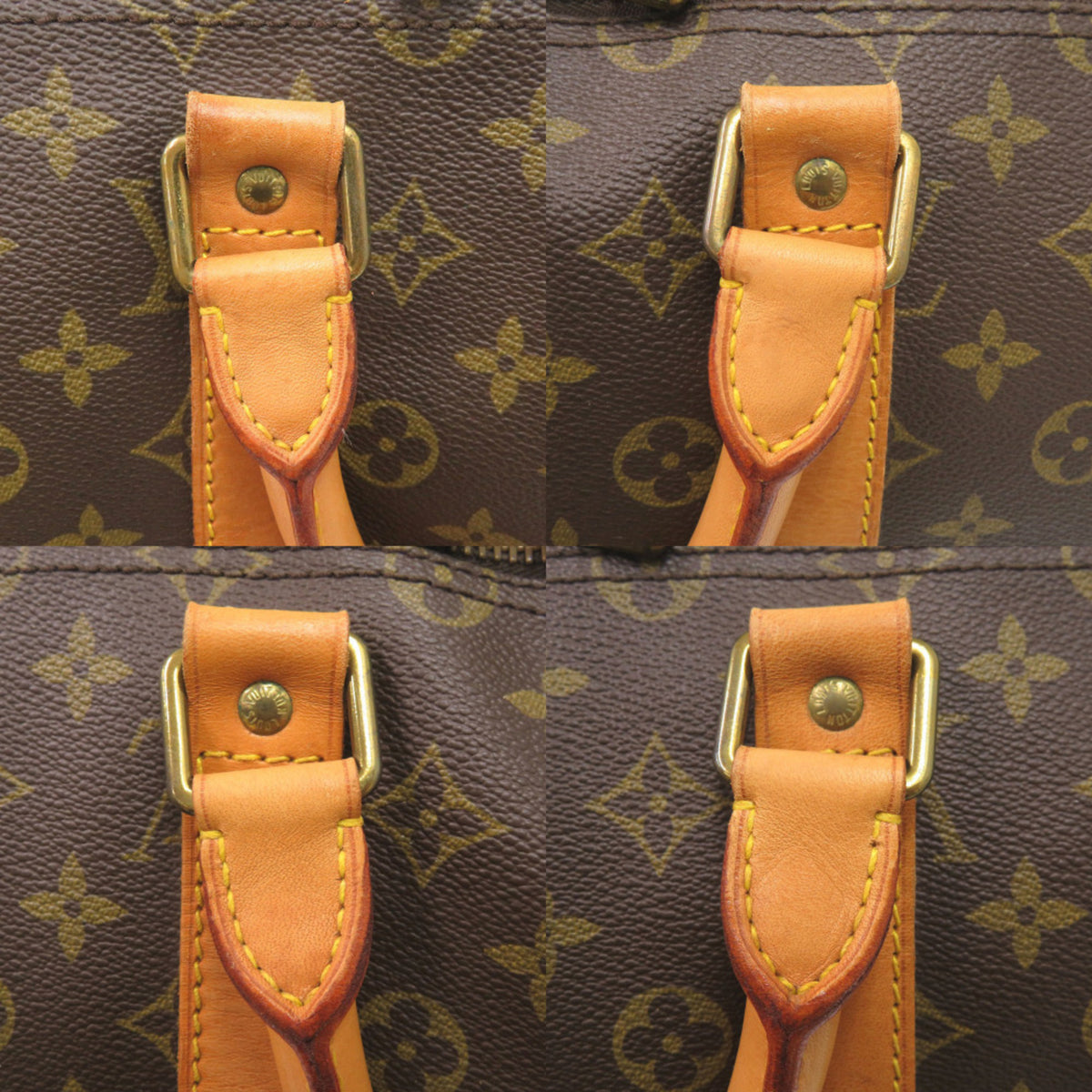 Louis Vuitton Brown Monogram Monogram Boston Bag (Pre-Owned)