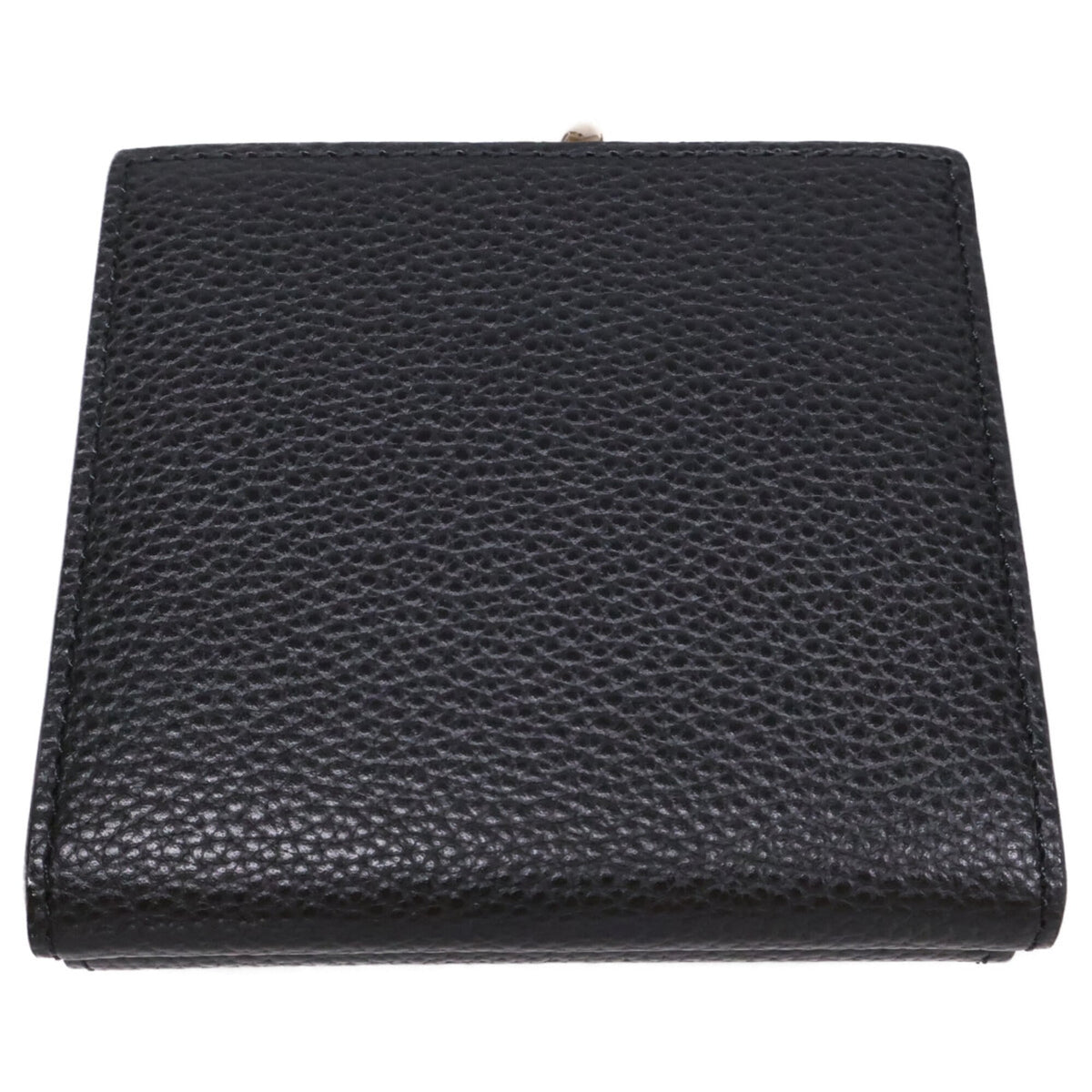 Vivienne Westwood Black Leather Wallet (Bi-Fold) (Pre-Owned)