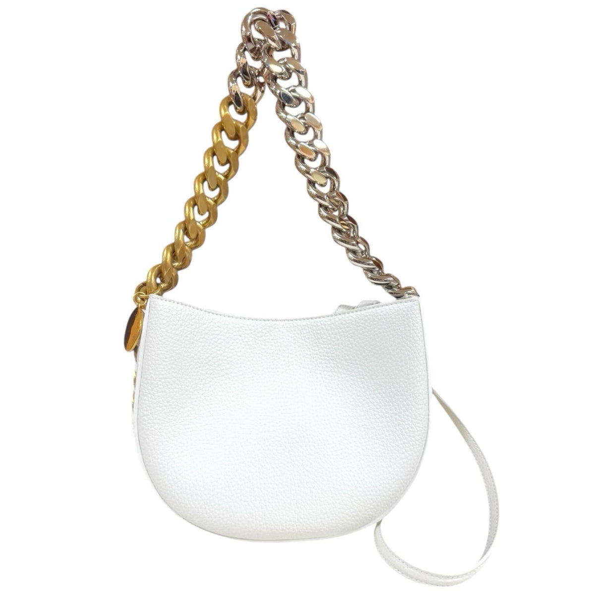 Stella Mccartney White Elastane Polyamide Shoulder Bag (Pre-Owned)