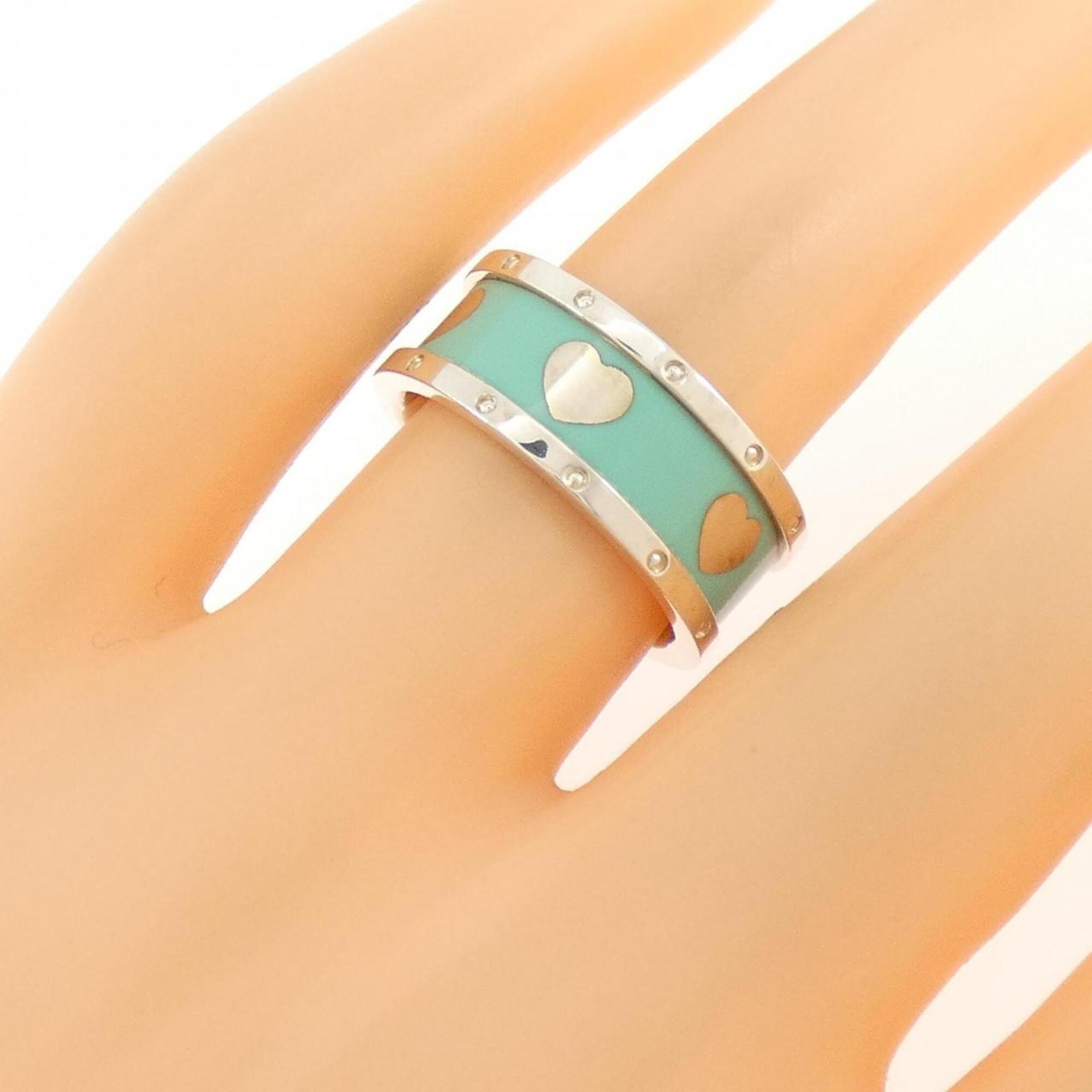 Tiffany Silver Silver 925 Band Ring (Pre-Owned)