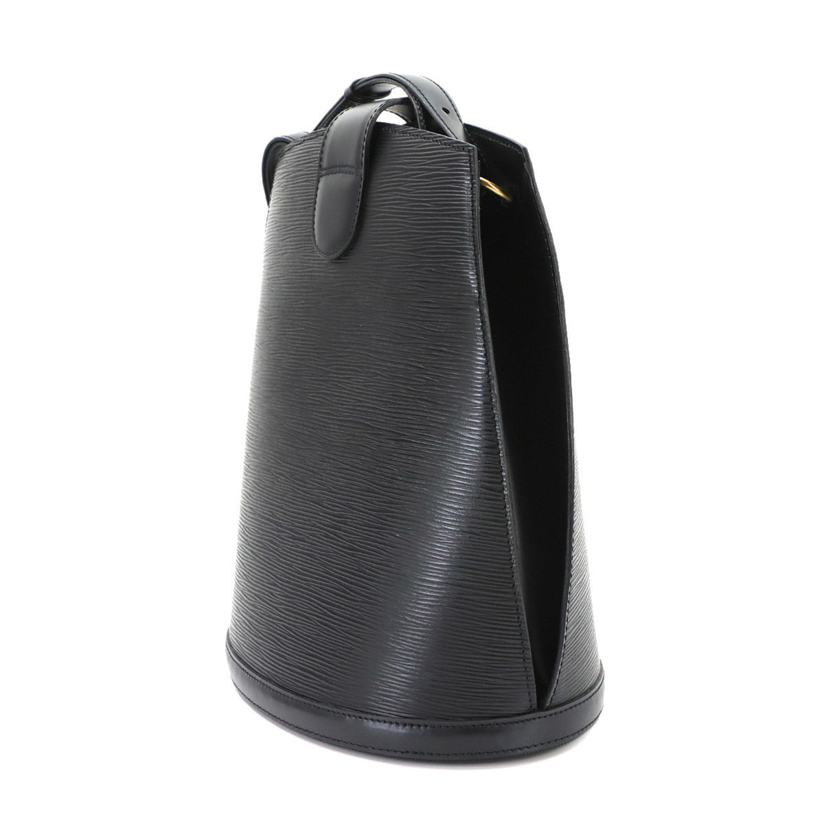 Louis Vuitton Epi Noir Epi Leather Handbag Shoulder Bag (Pre-Owned)