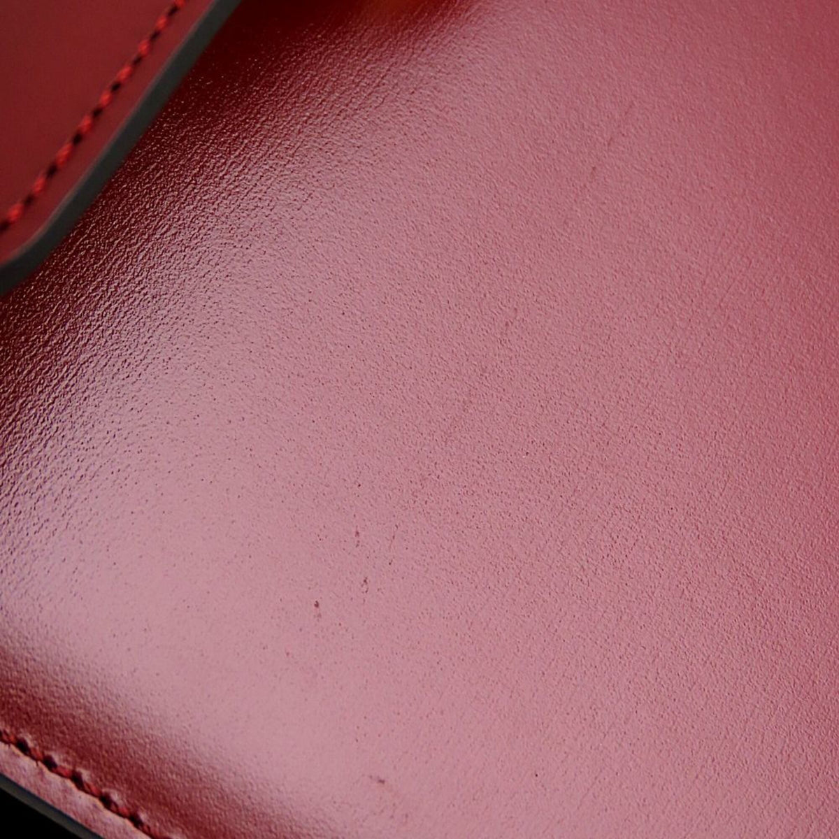 Celine Wine Leather Handbag (Pre-Owned)