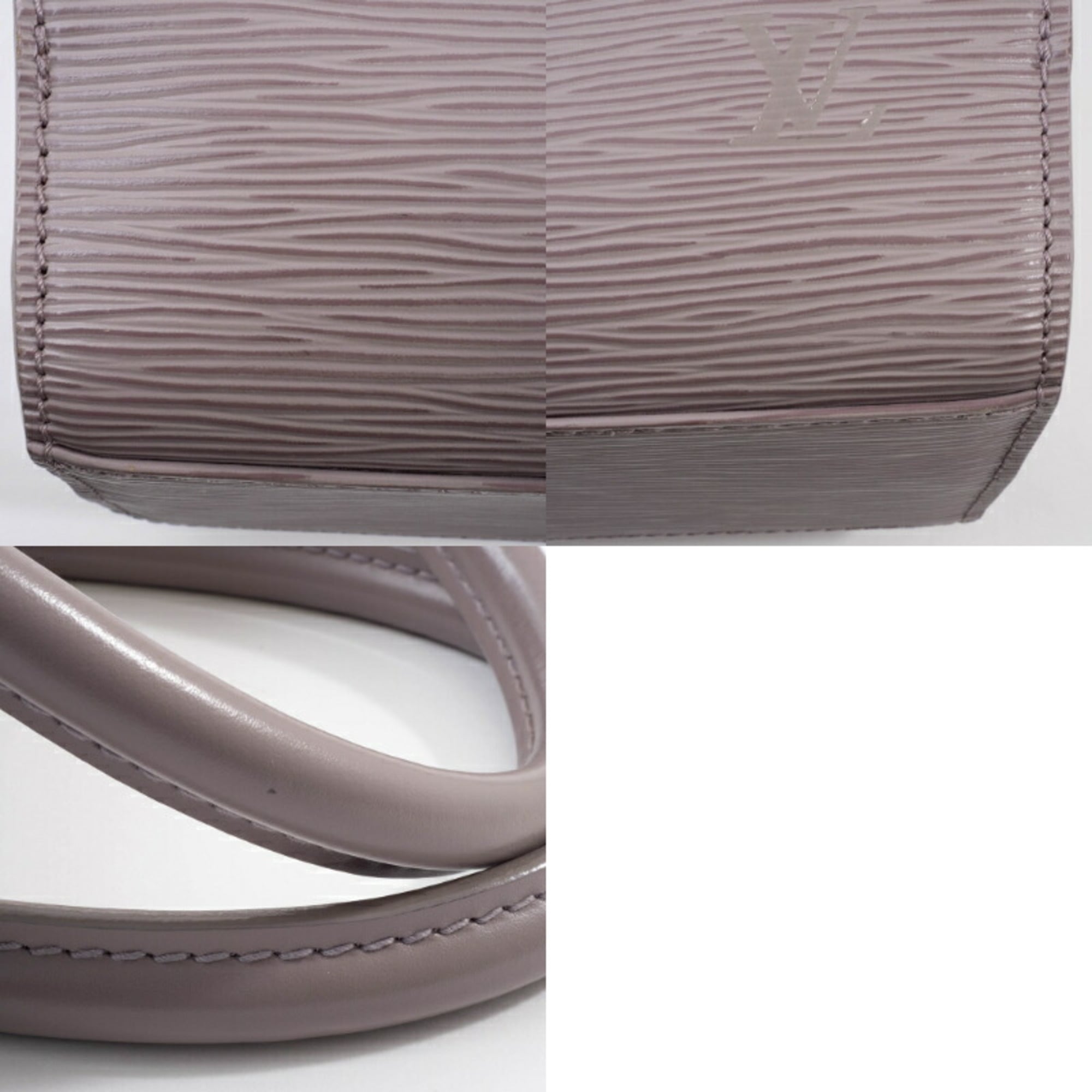 Louis Vuitton Lilac Epi Leather Handbag (Pre-Owned)