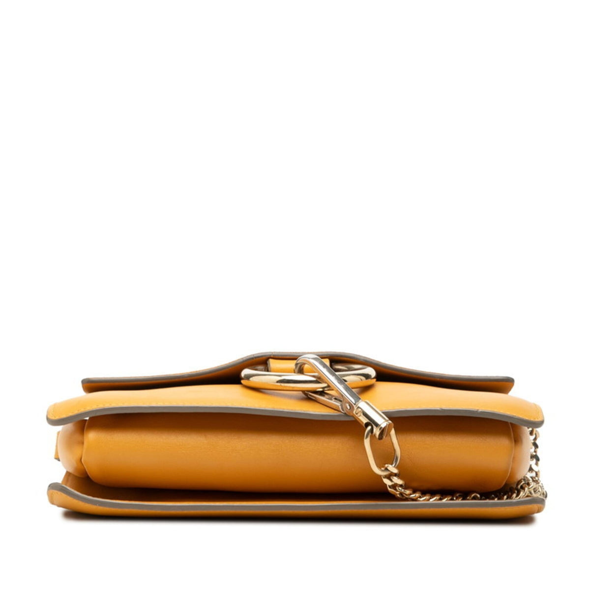 Chloé Yellow Suede Leather Shoulder Bag (Pre-Owned)