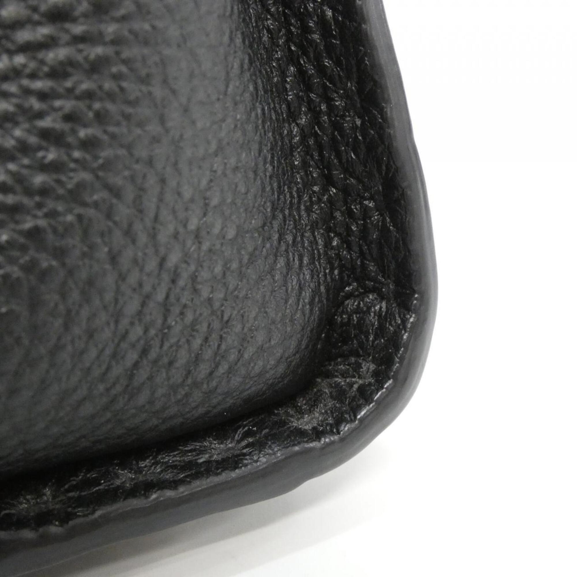 Fendi Black Leather Handbag (Pre-Owned)