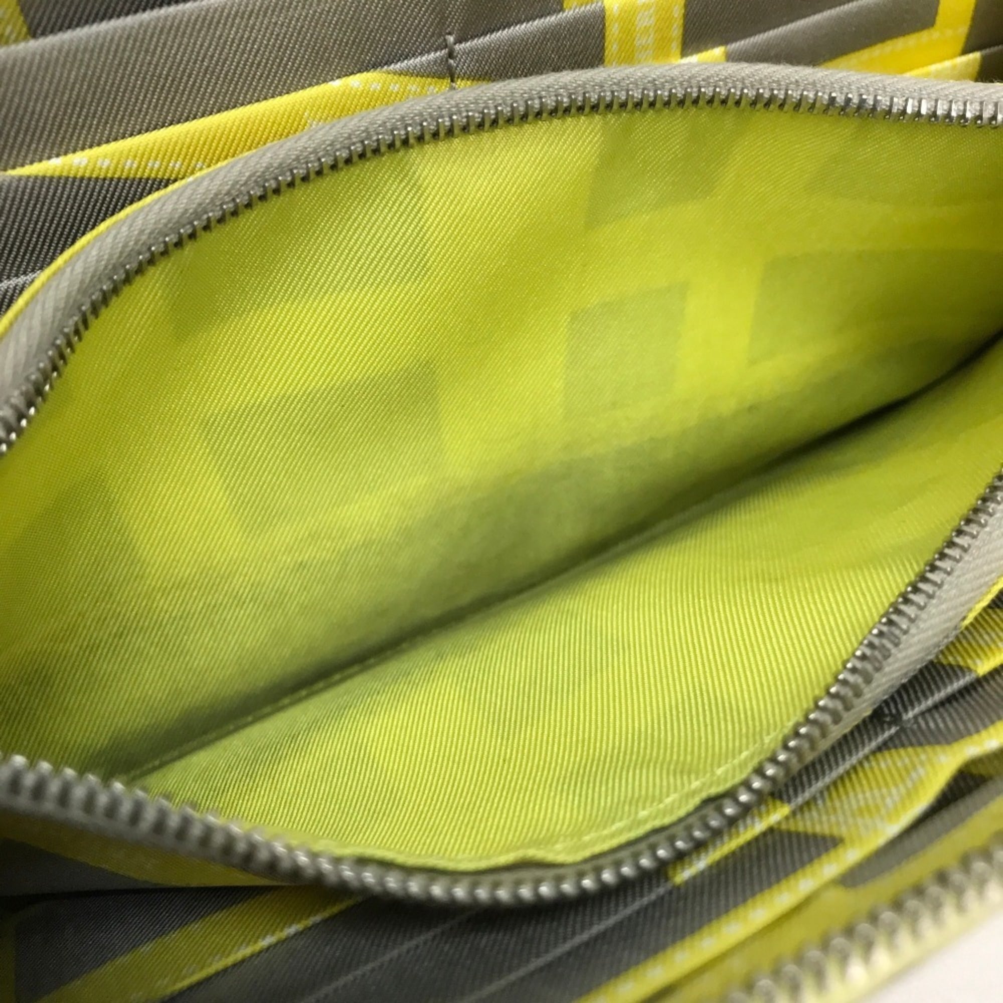 Hermes Silk'in Soufre Yellow Epsom Leather Silk Long Wallet (Bi-Fold) (Pre-Owned)