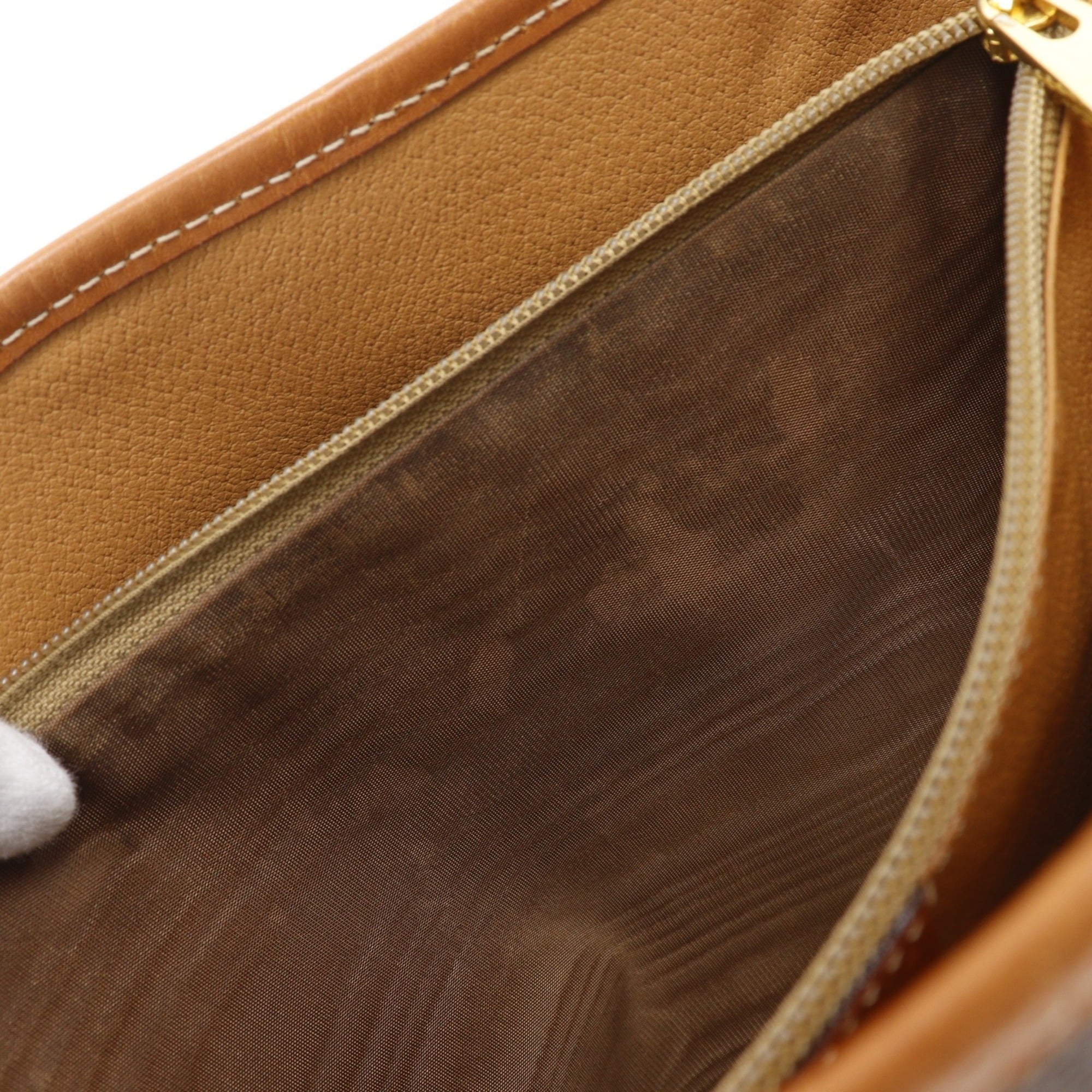 Celine Brown Pvc Tote Bag (Pre-Owned)