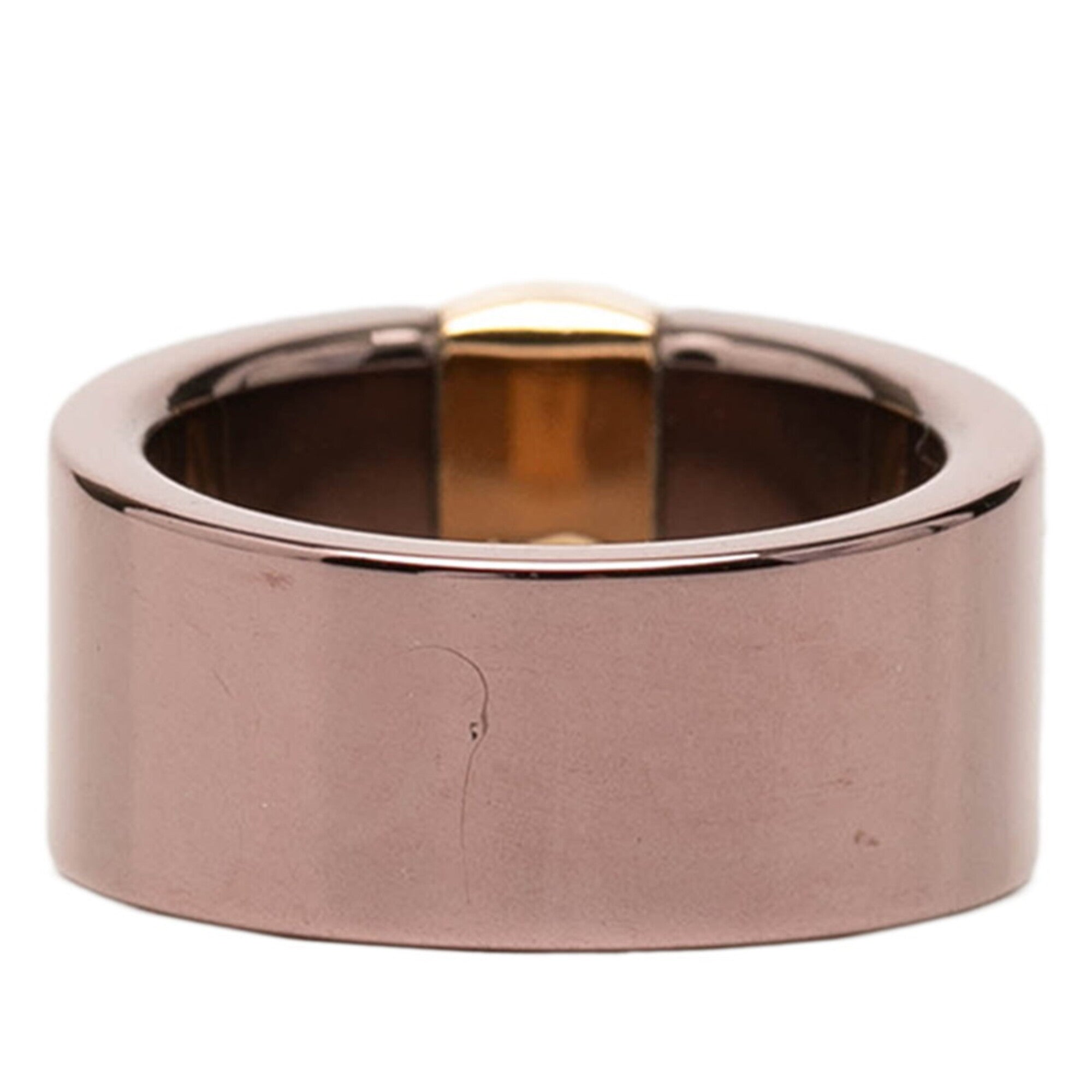 Bvlgari Bvlgari Bvlgari Pink Band Ring (Pre-Owned)