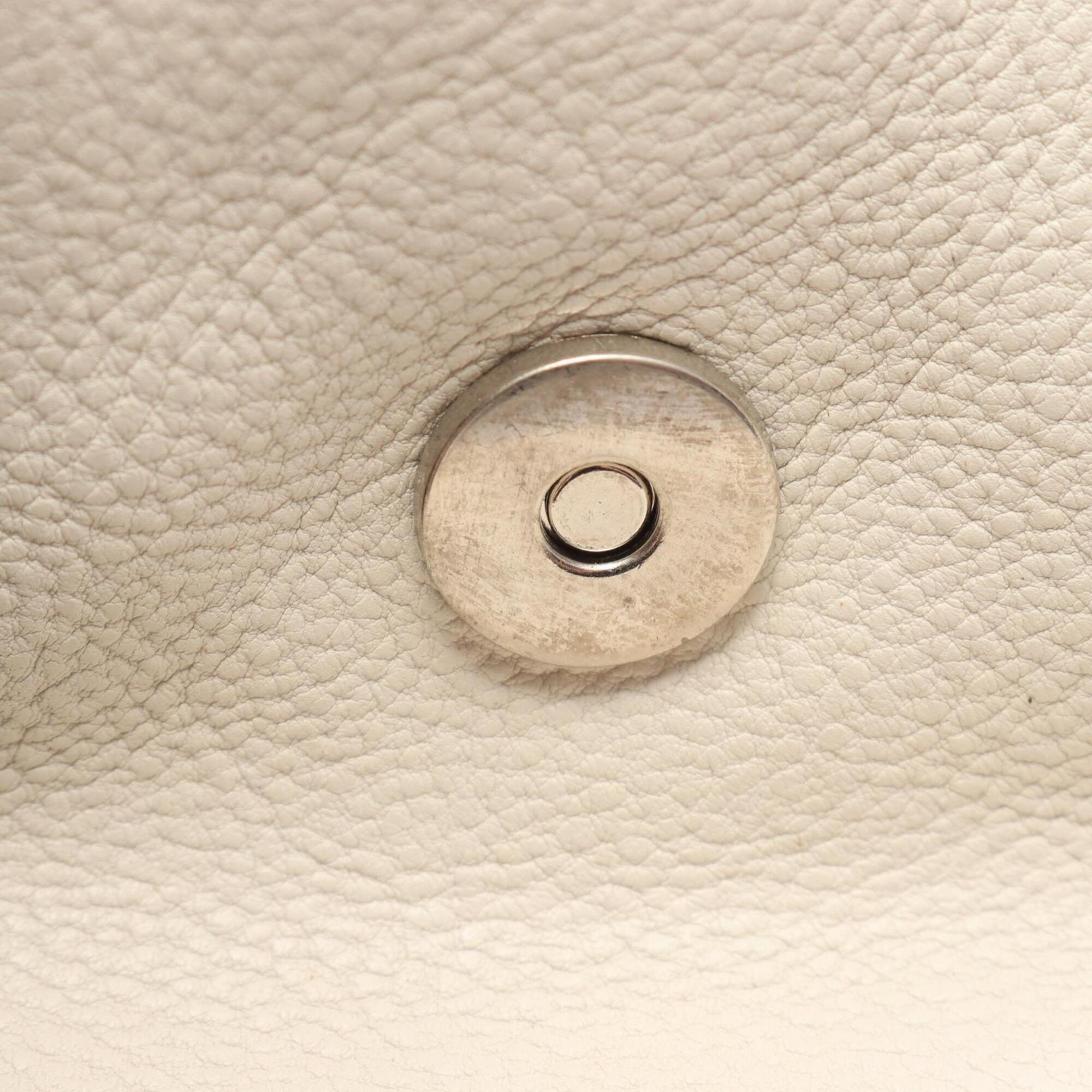 Christian Dior White Leather Handbag (Pre-Owned)