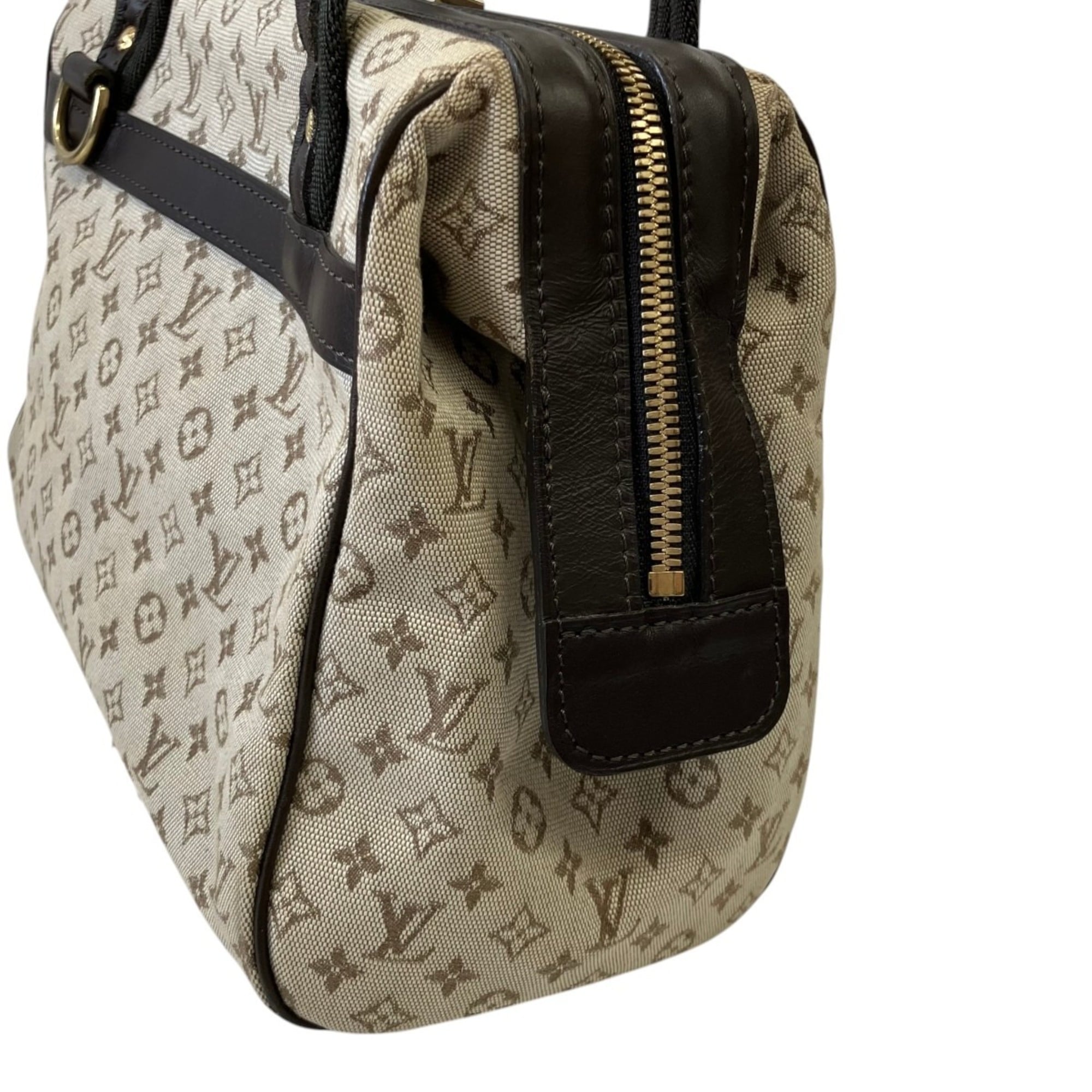Louis Vuitton Cerise Monogram Canvas Leather Boston Bag (Pre-Owned)