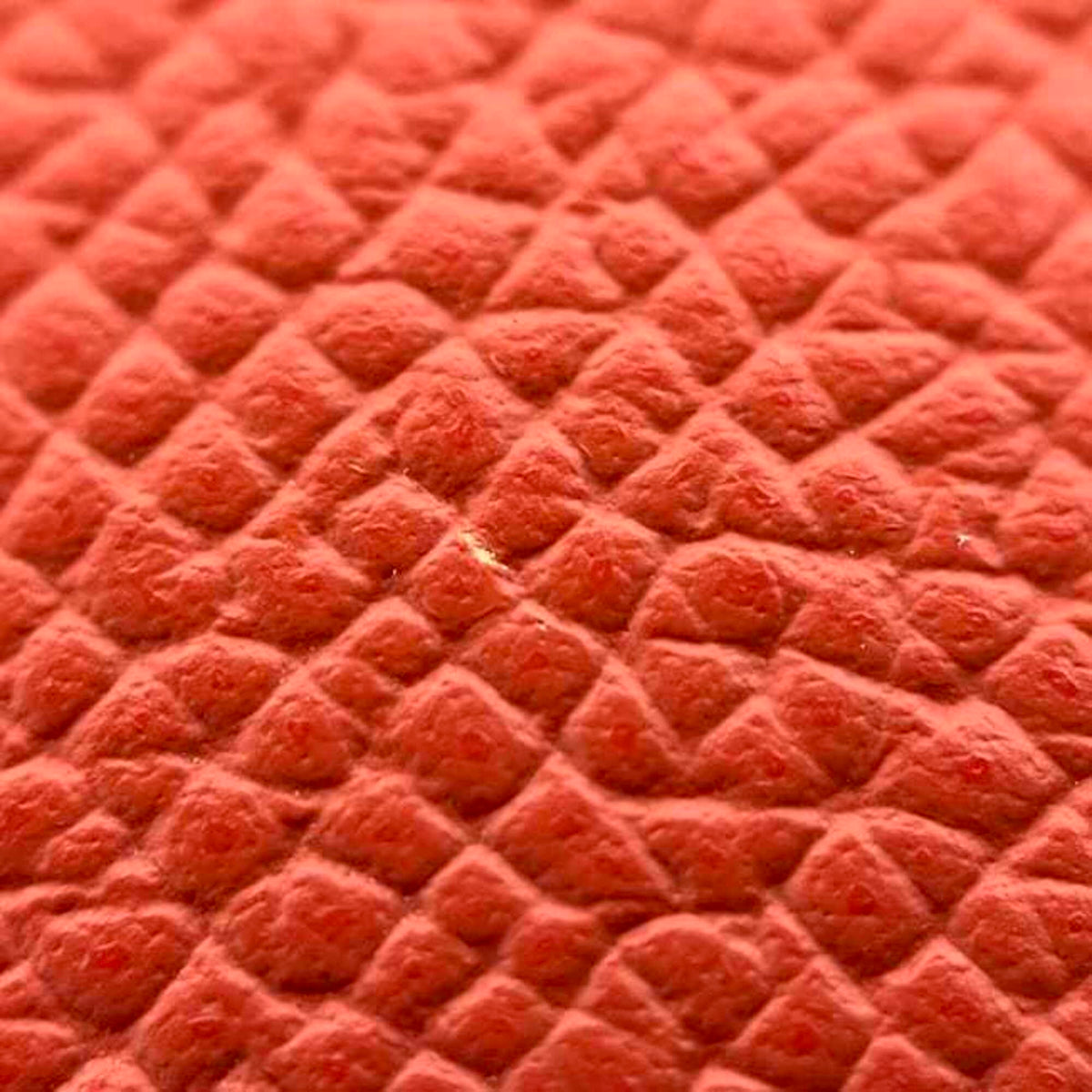 Hermes Red Color Leather Coin Purse/Coin Case (Pre-Owned)