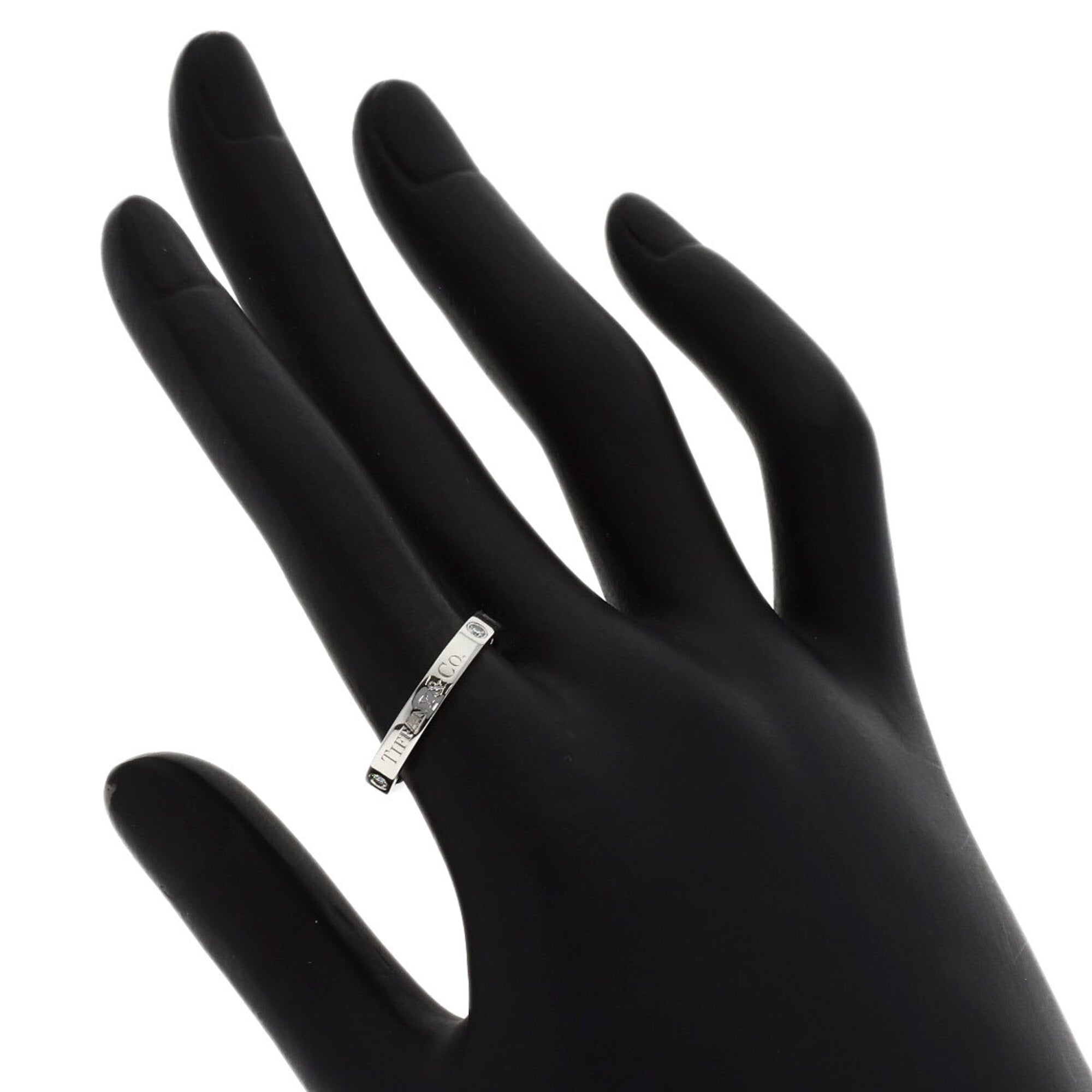 Tiffany Platinum 950 Band Ring (Pre-Owned)