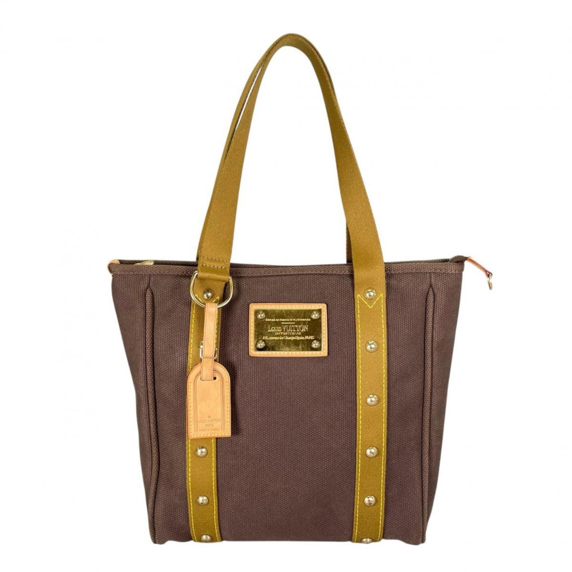 Louis Vuitton Brown Or Canvas Tote Bag (Pre-Owned)