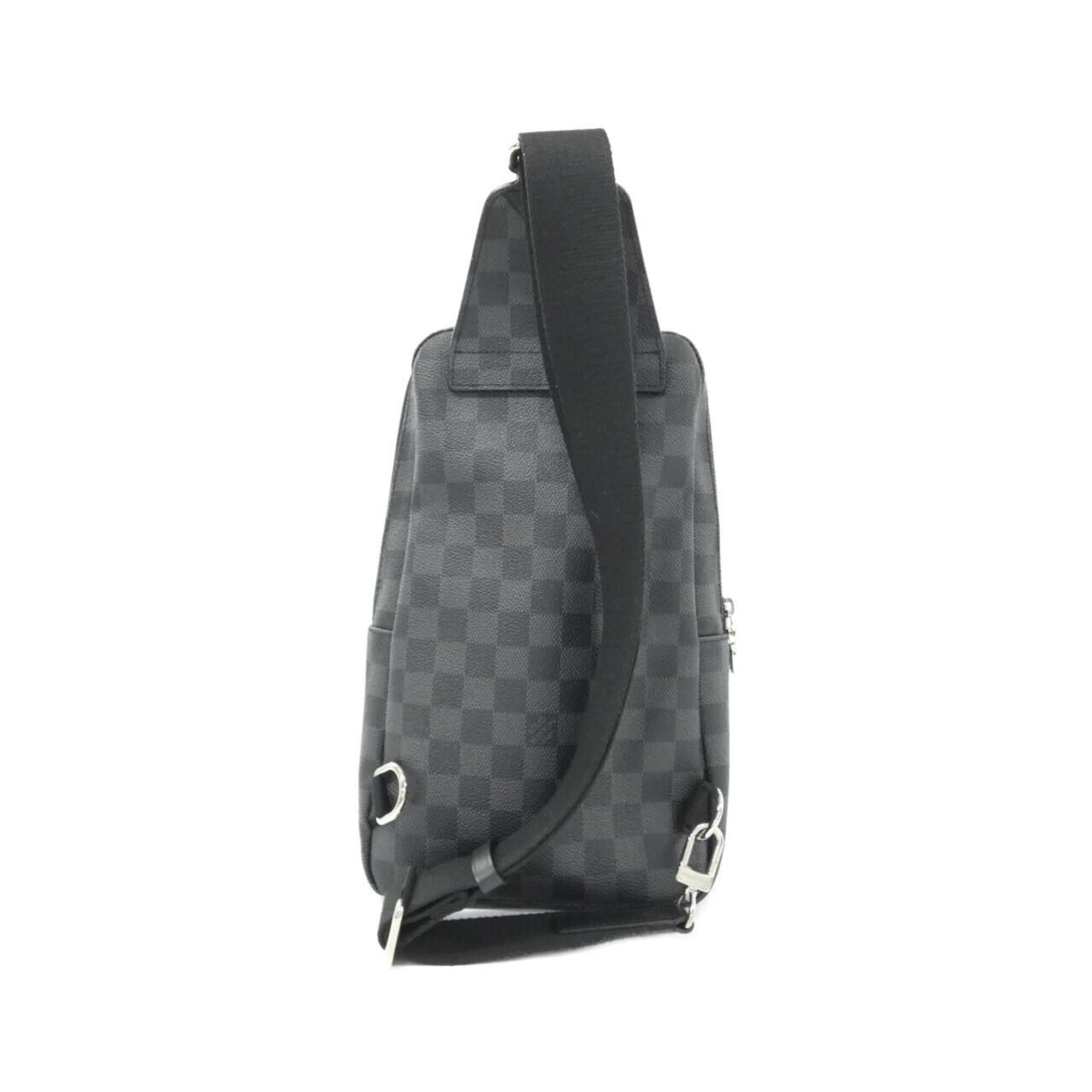 Louis Vuitton Damier Graphite Graphite Damier Graphite Shoulder Bag (Pre-Owned)