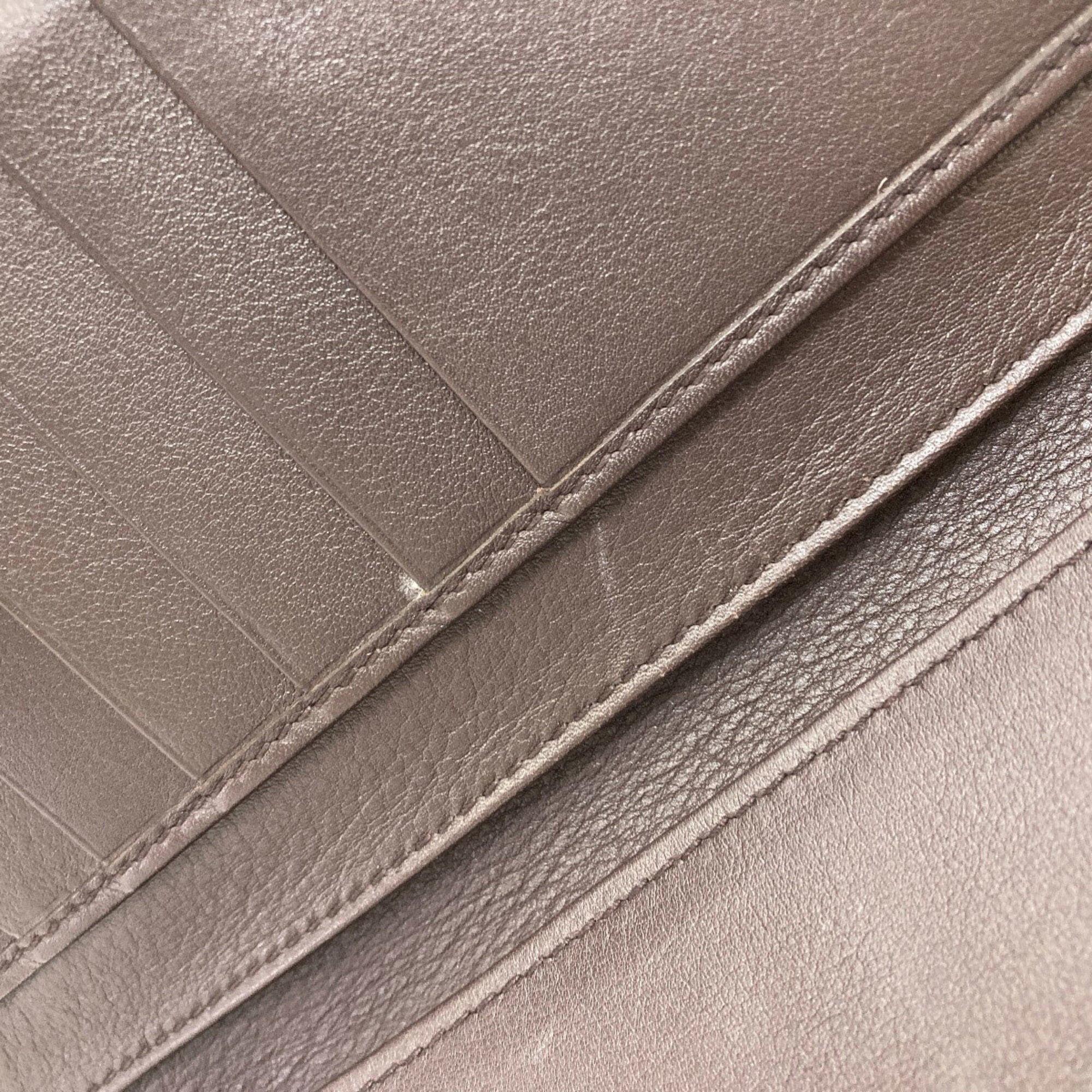 Gucci Brown Canvas Wallet (Tri-Fold) (Pre-Owned)