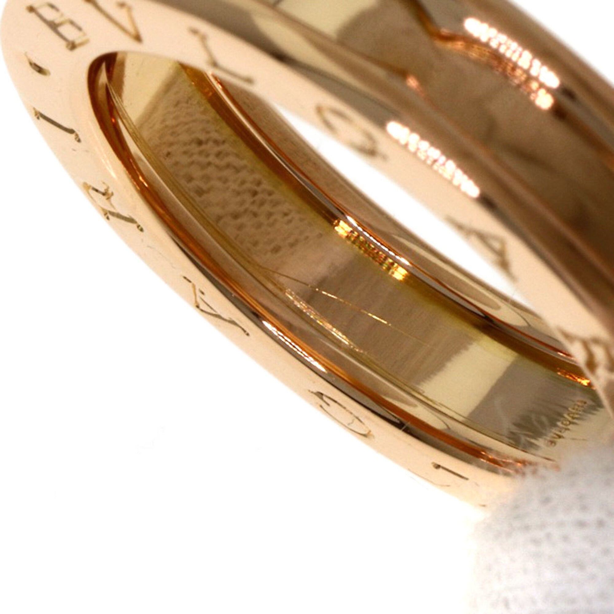 Bvlgari Pink Gold (18K) Band Ring (Pre-Owned)