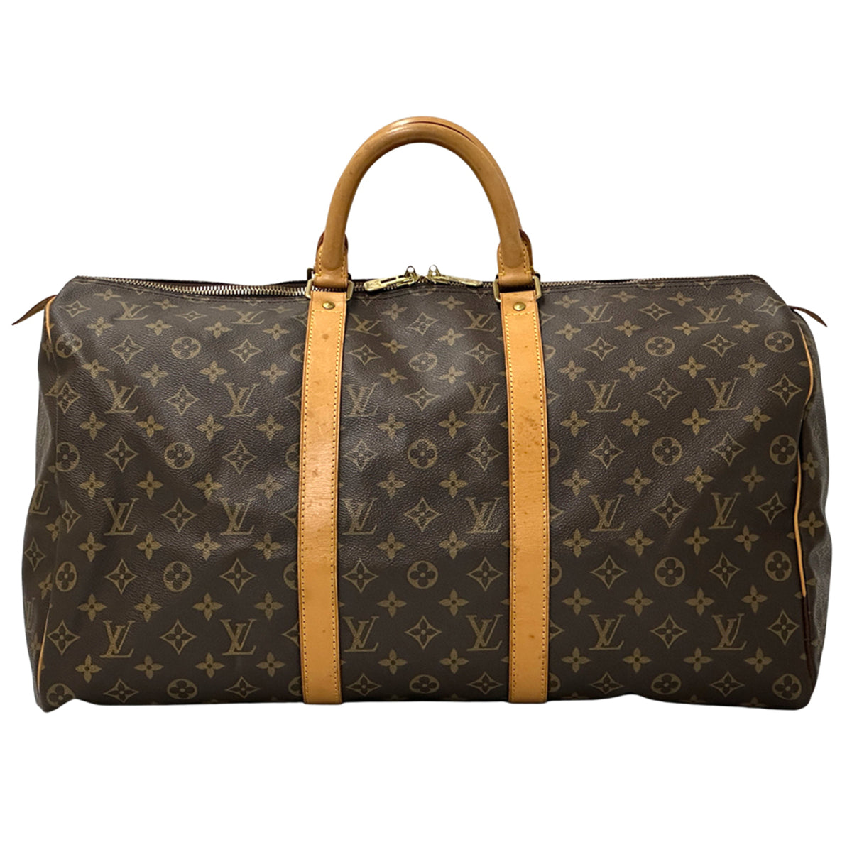 Louis Vuitton Brown Monogram Monogram Boston Bag Handbag (Pre-Owned)