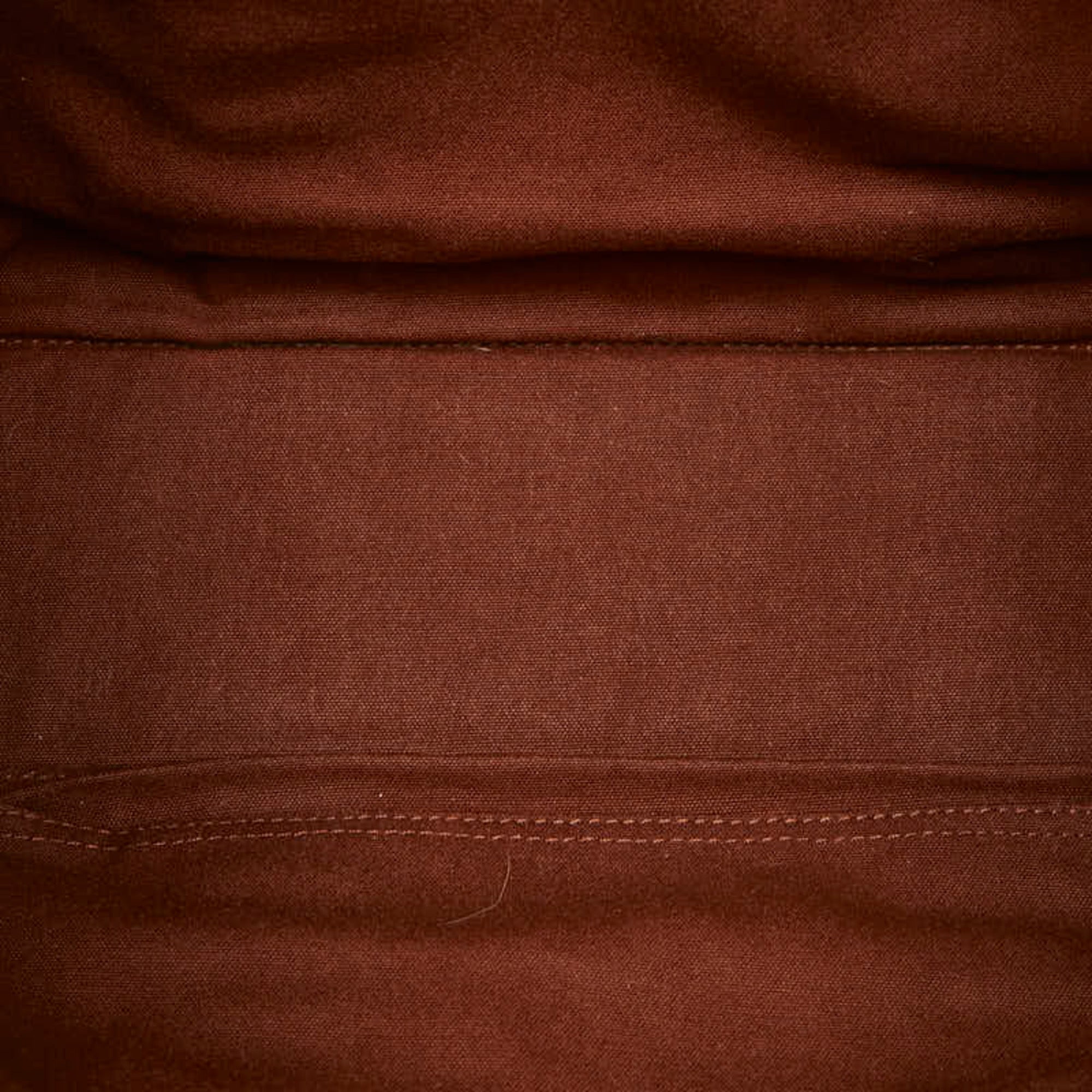 Hermes Brown Navy Canvas Tote Bag (Pre-Owned)