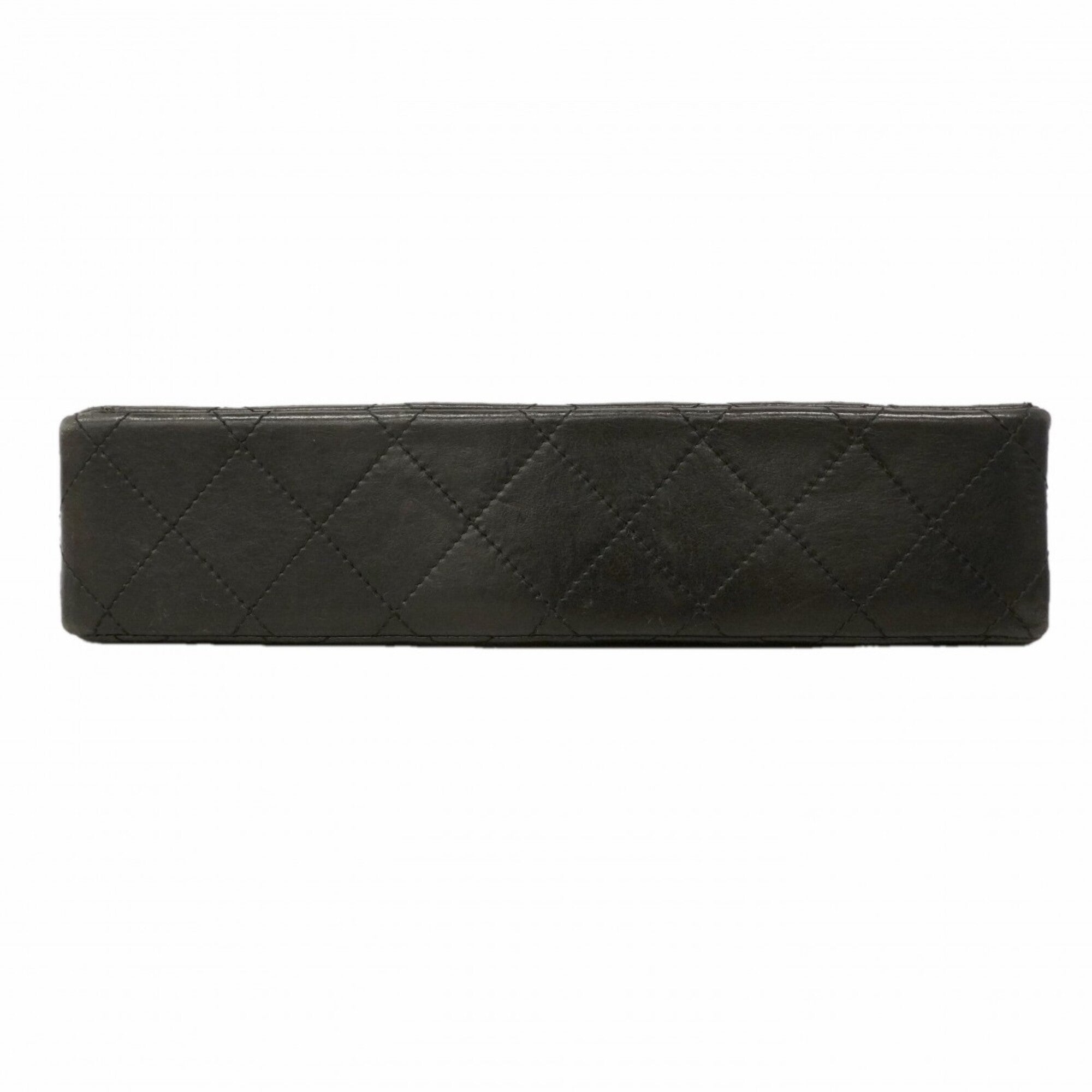 Chanel Black Leather Shoulder Bag (Pre-Owned)