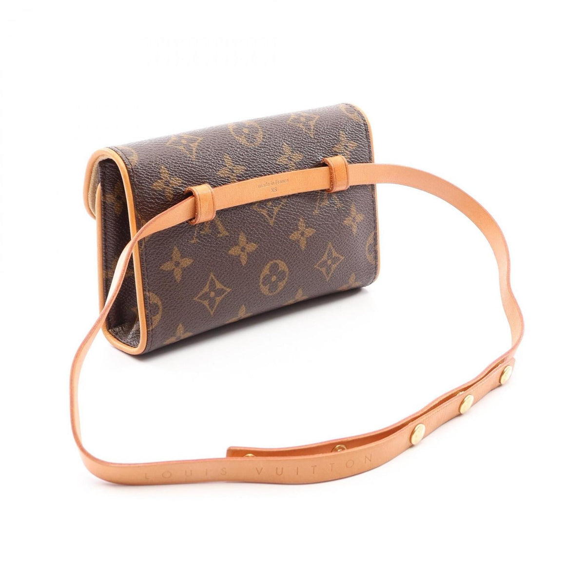 Louis Vuitton Brown Monogram Monogram Leather Fanny Pack Handbag (Pre-Owned)