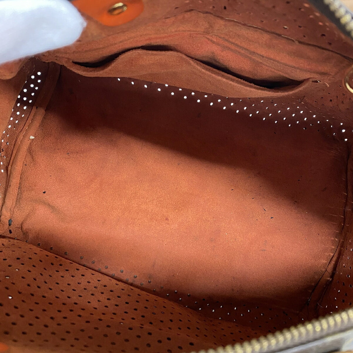 Louis Vuitton Lv Orange Handbag (Pre-Owned)