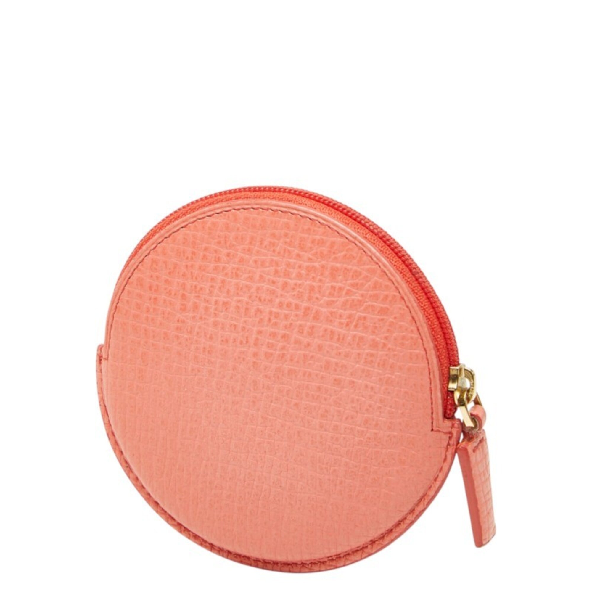 Loewe Pink Leather Coin Purse/Coin Case (Pre-Owned)