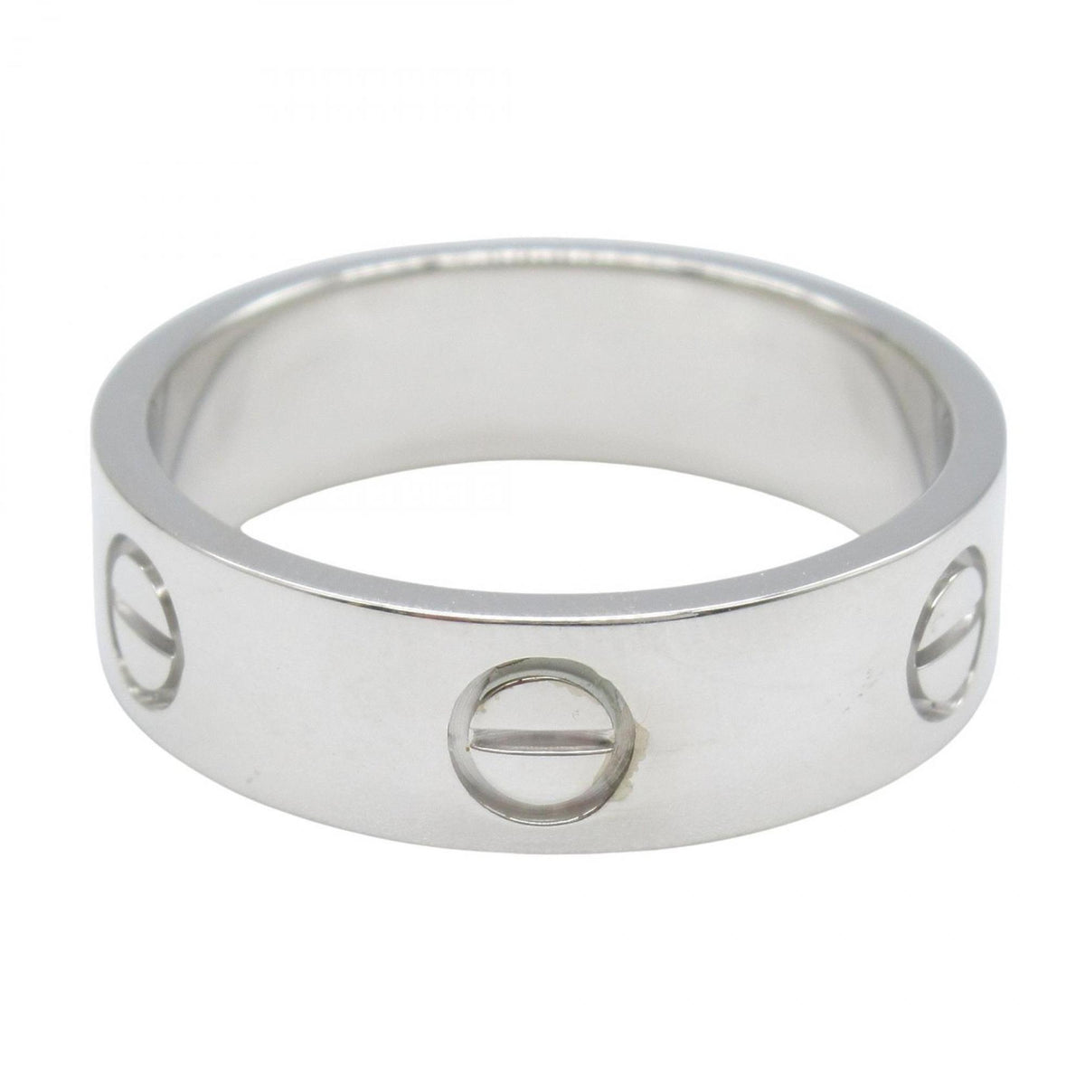 Cartier Silver White Gold (18K) Band Ring (Pre-Owned)
