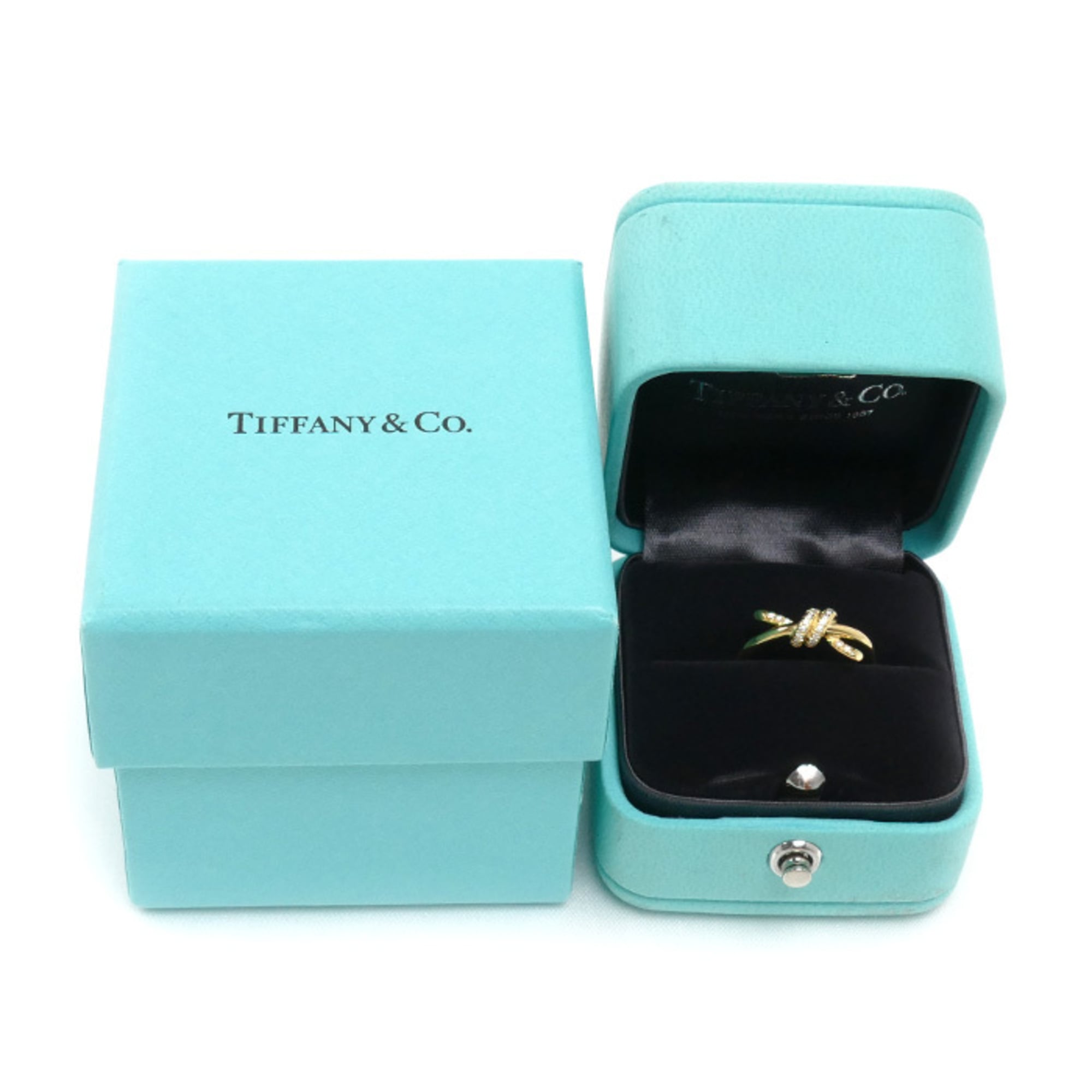 Tiffany Yellow Gold (18K) Band Ring (Pre-Owned)