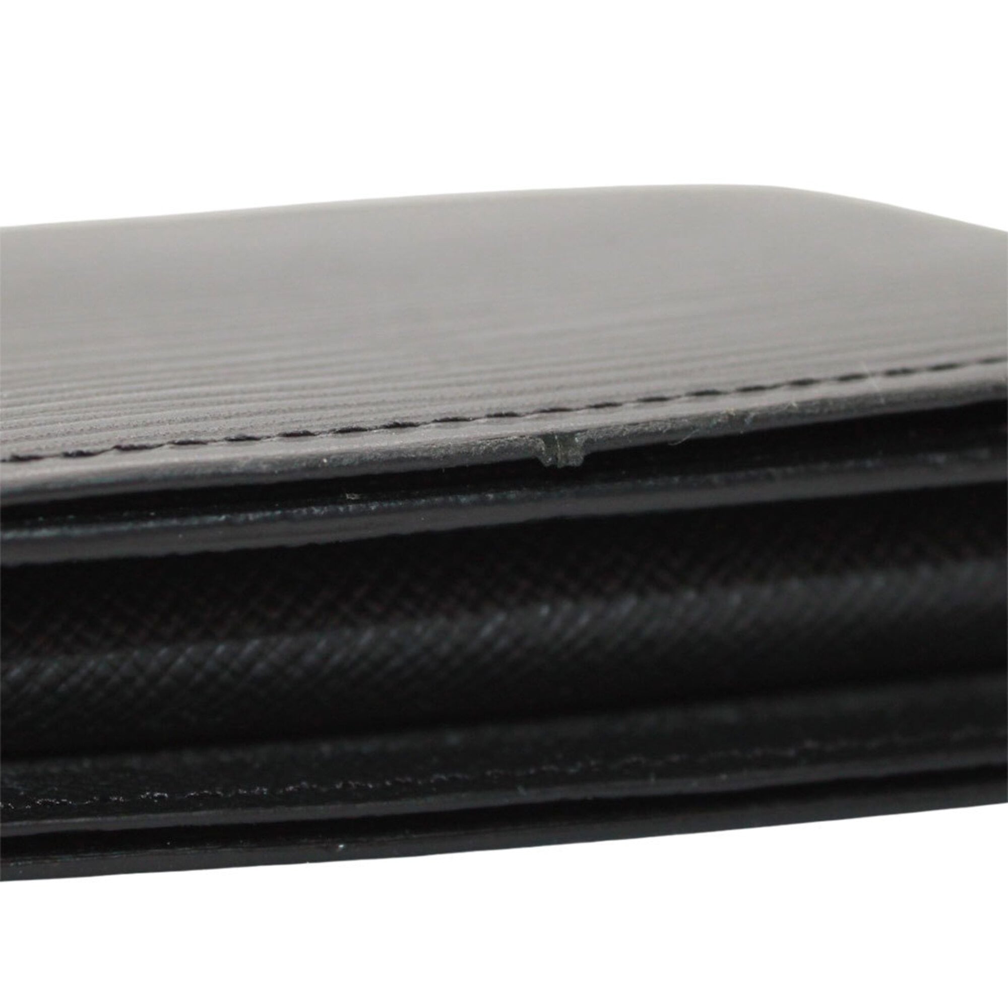 Louis Vuitton Black Monogram Eclipse Noir Epi Leather Wallet (Bi-Fold) (Pre-Owned)