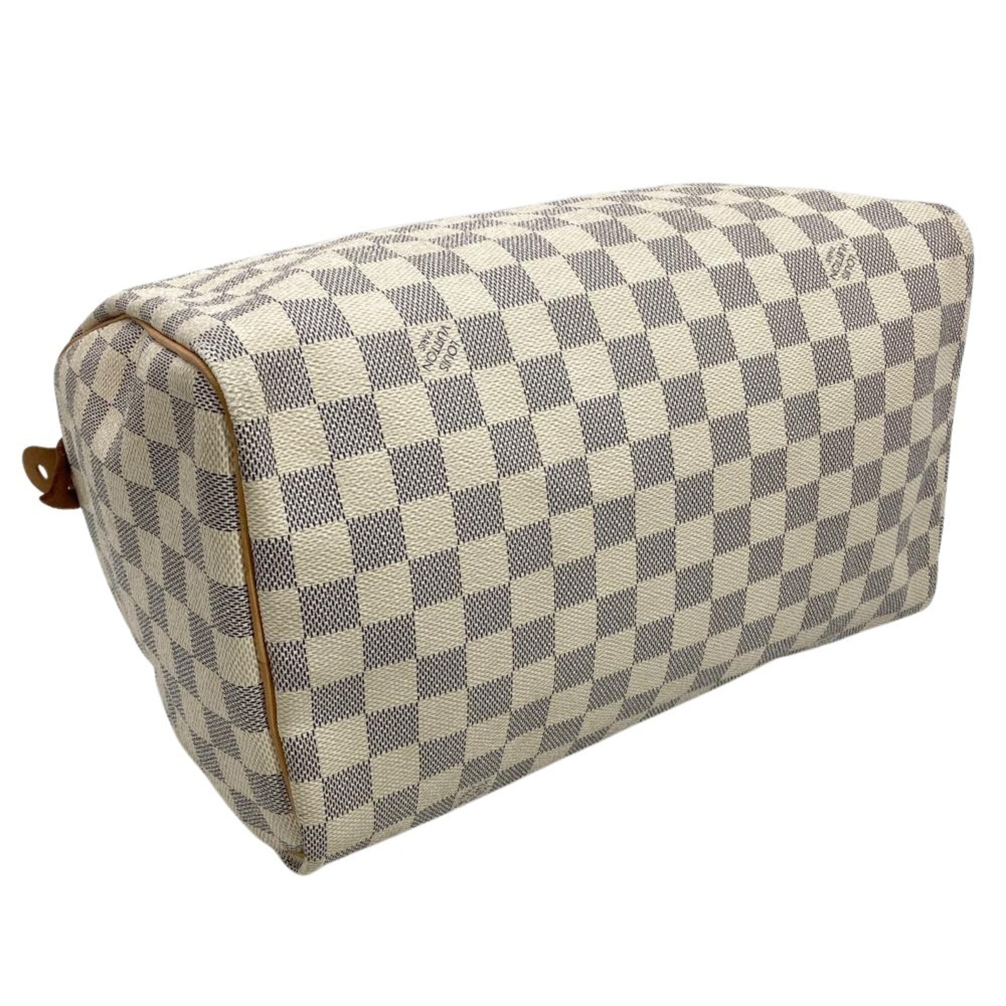 Louis Vuitton Black Damier Azur Galle White Damier Azur Handbag (Pre-Owned)