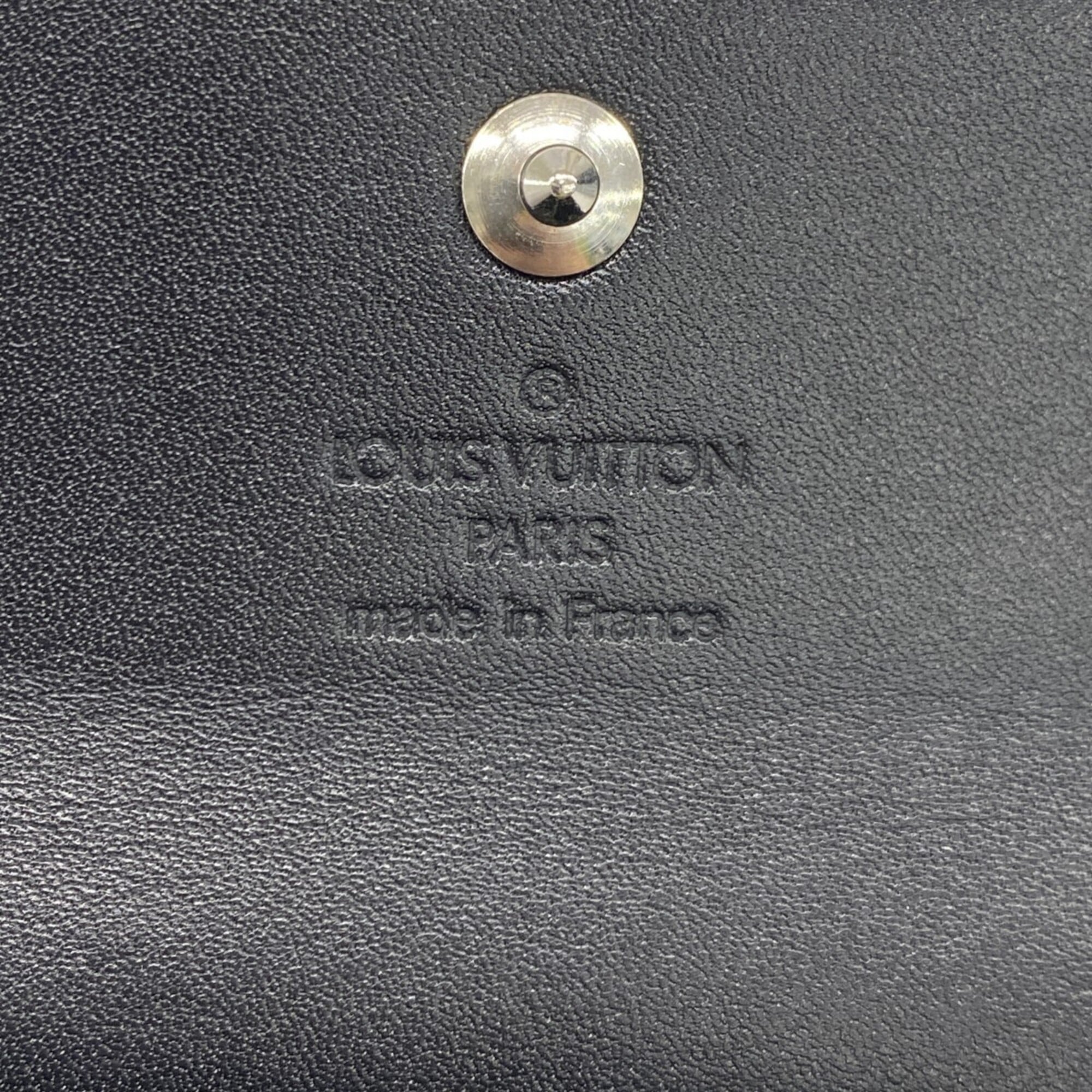Louis Vuitton Noir Coin Purse/Coin Case (Pre-Owned)
