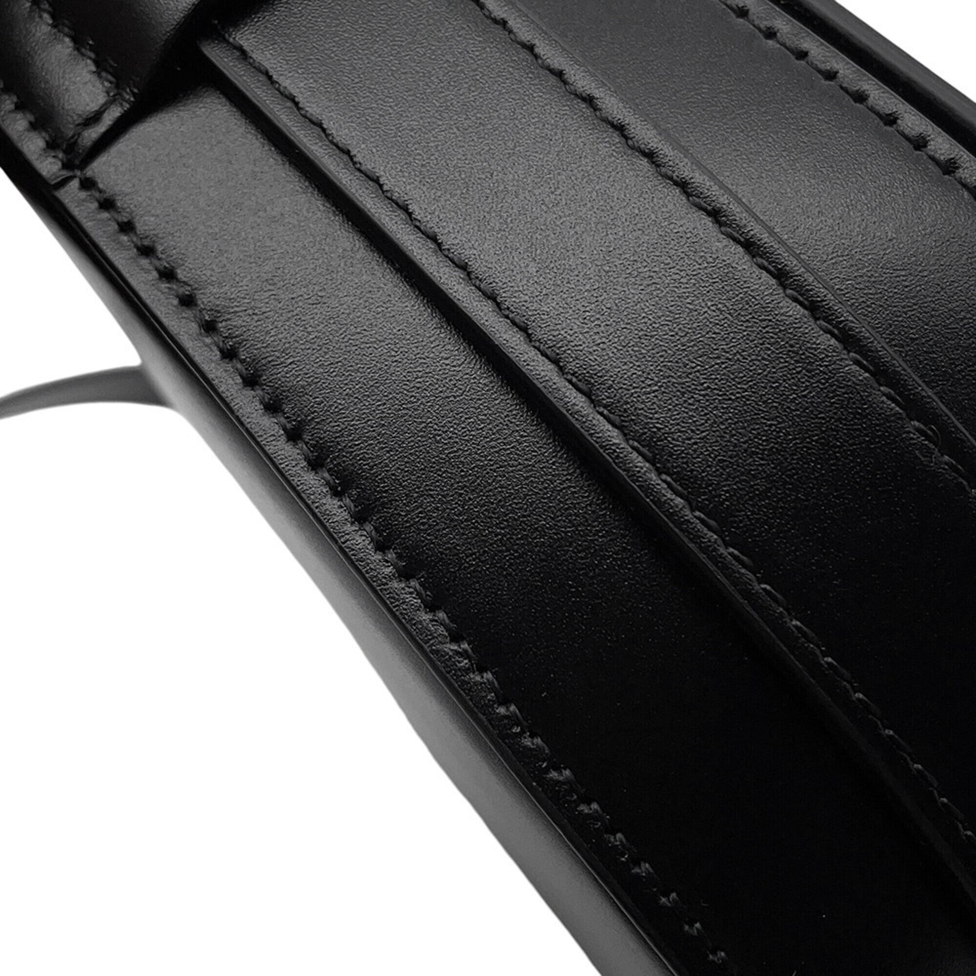Celine Black Leather Handbag Shoulder Bag (Pre-Owned)