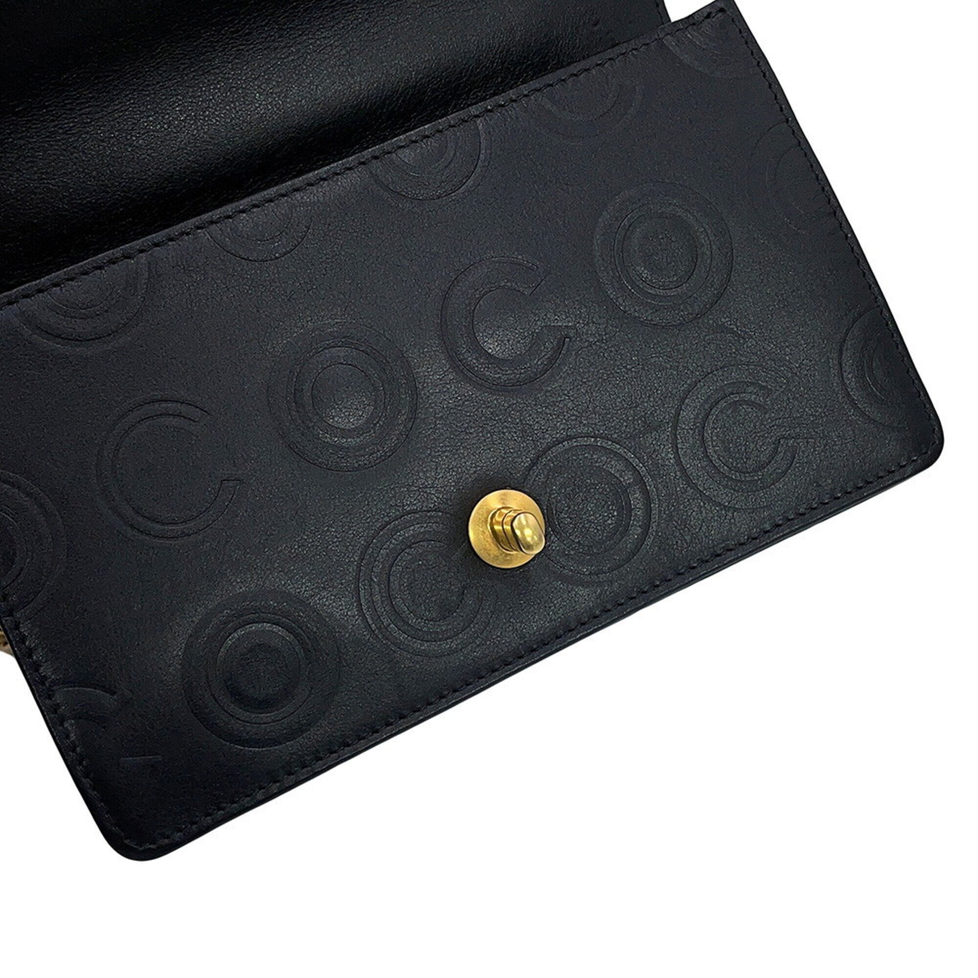 Chanel Black Leather Shoulder Bag (Pre-Owned)