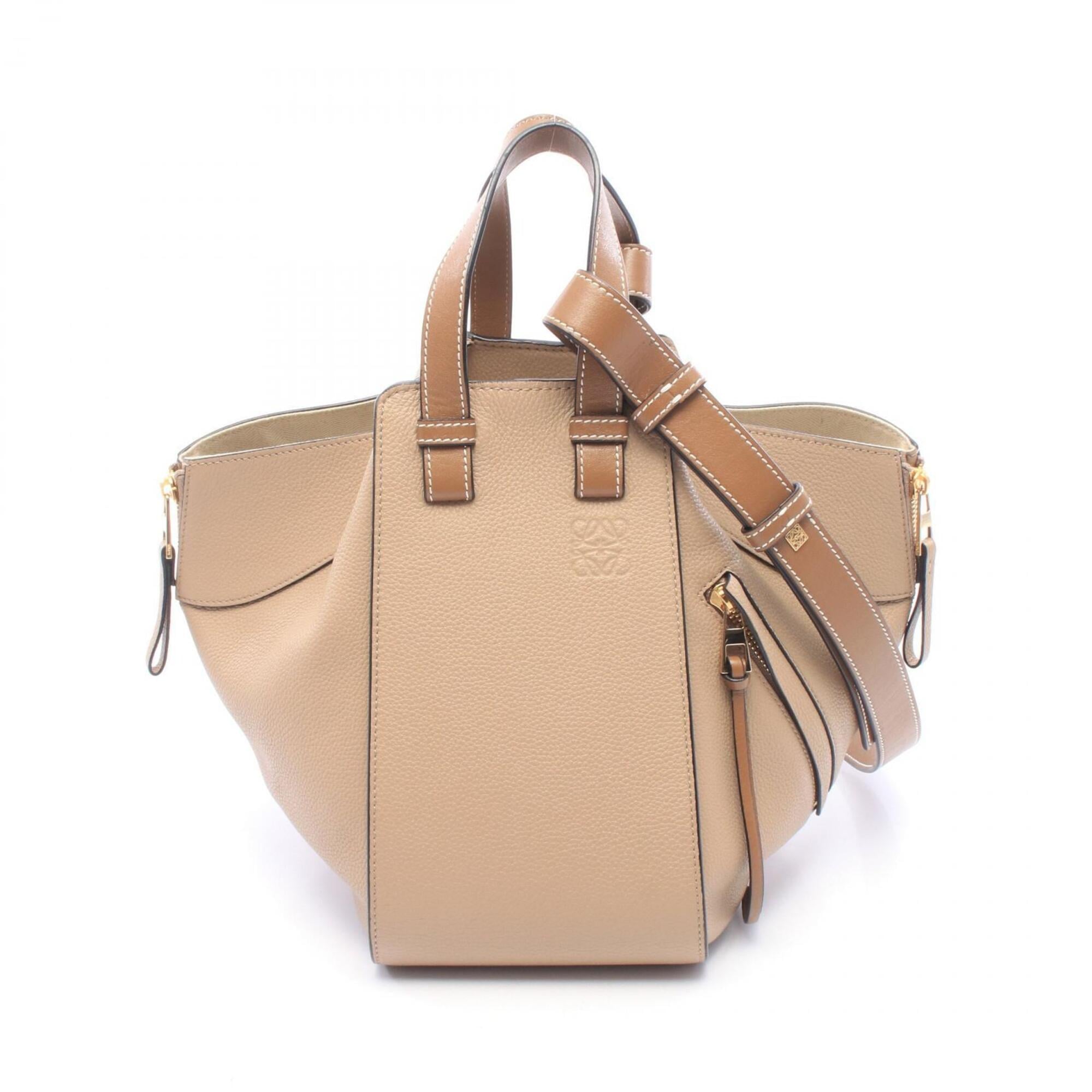 Loewe Beige Leather Handbag (Pre-Owned)