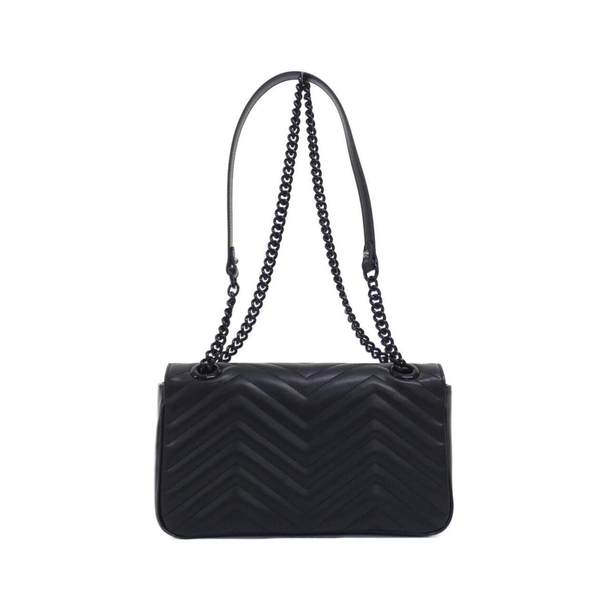 Gucci Black Leather Shoulder Bag (Pre-Owned)